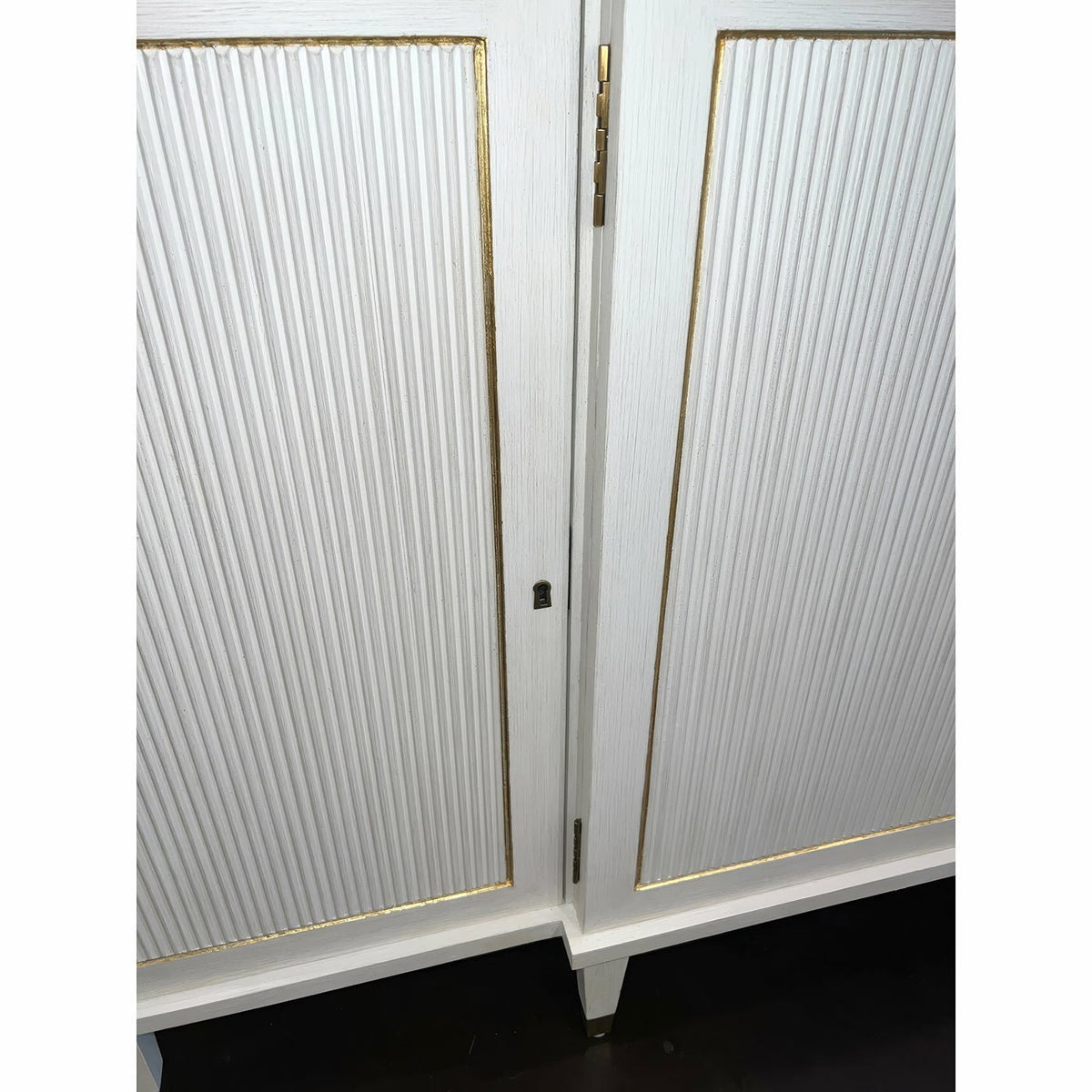 Large Regency Parcel Gilt Credenza - English Georgian America