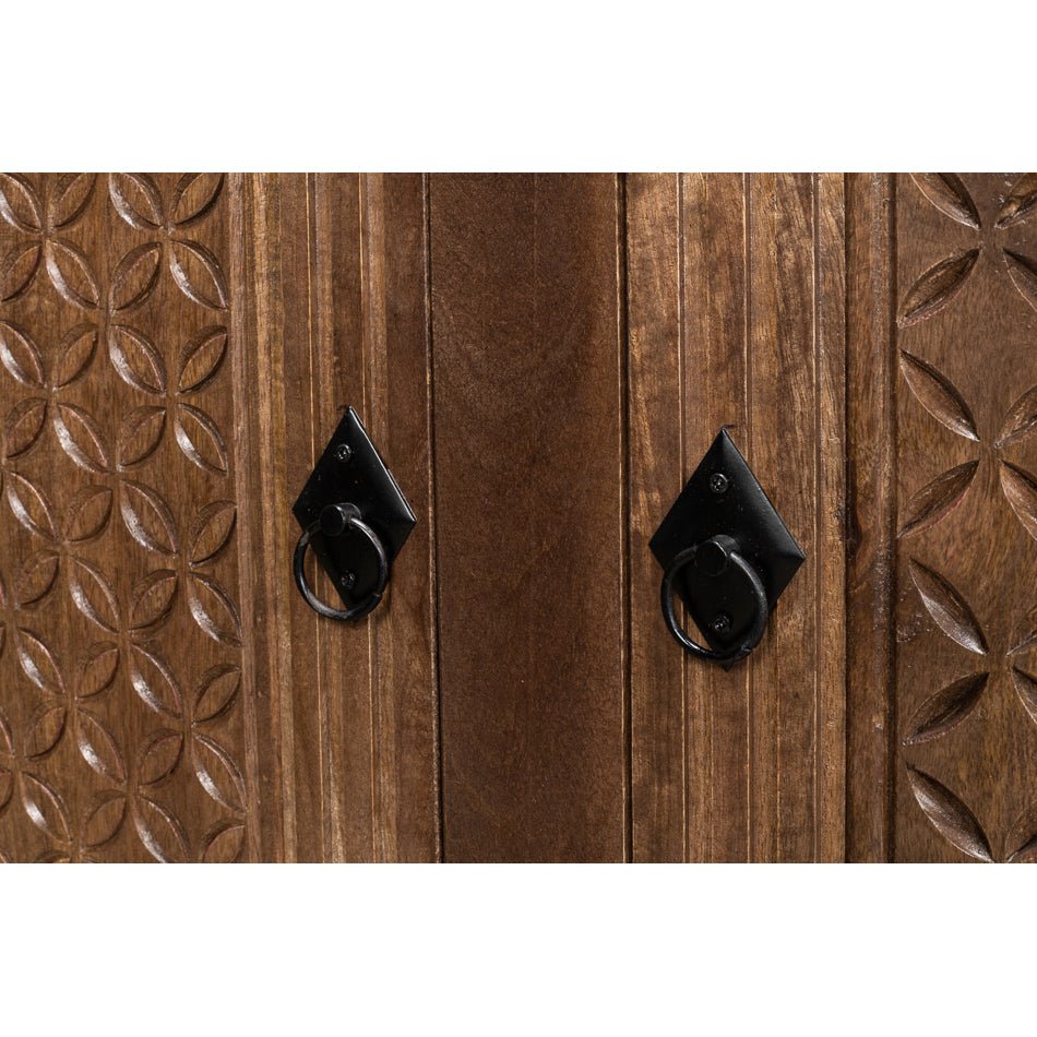 Large Rustic Sideboard Buffet - English Georgian America