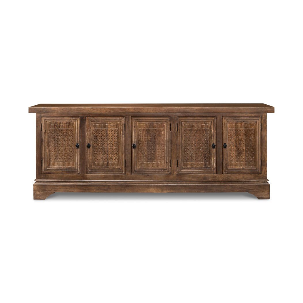 Large Rustic Sideboard Buffet - English Georgian America