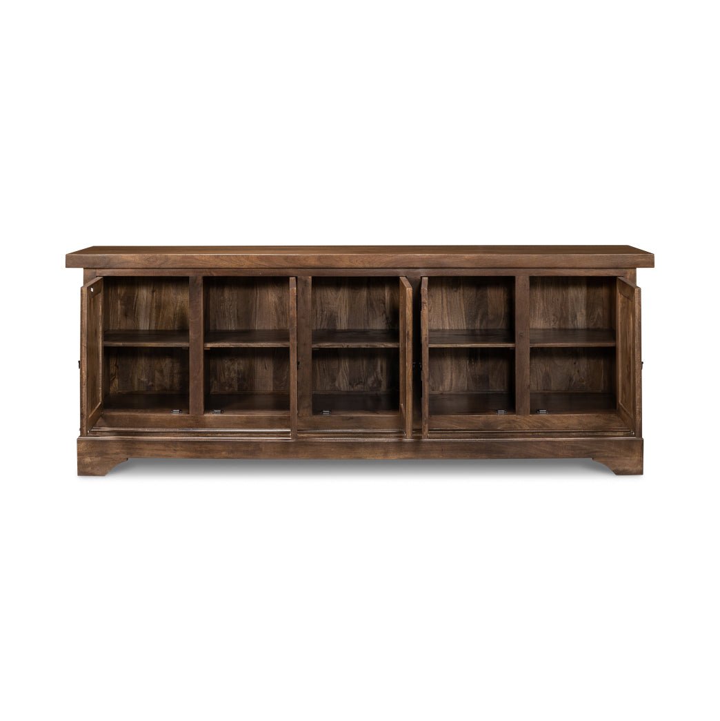 Large Rustic Sideboard Buffet - English Georgian America