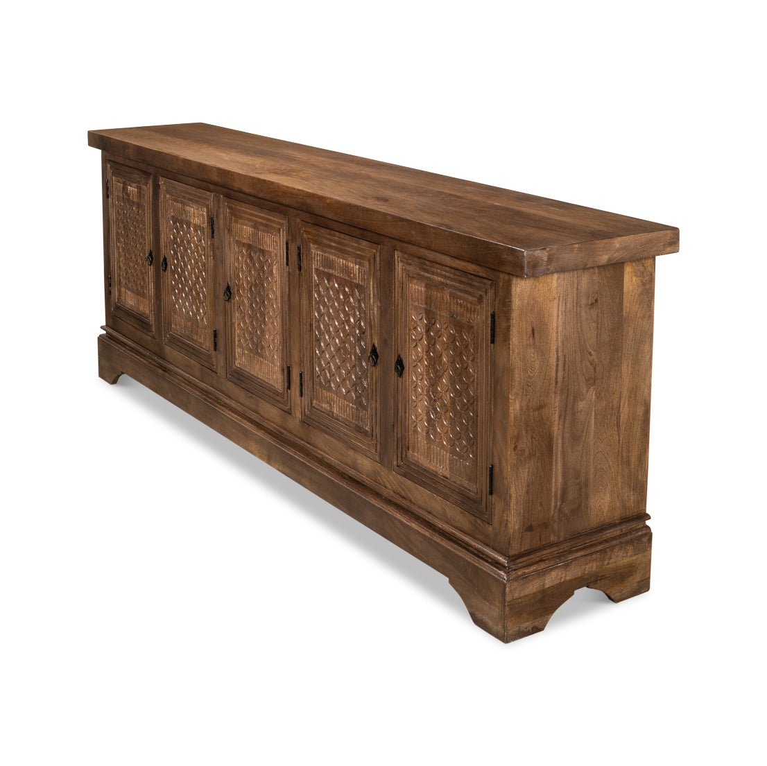 Large Rustic Sideboard Buffet - English Georgian America