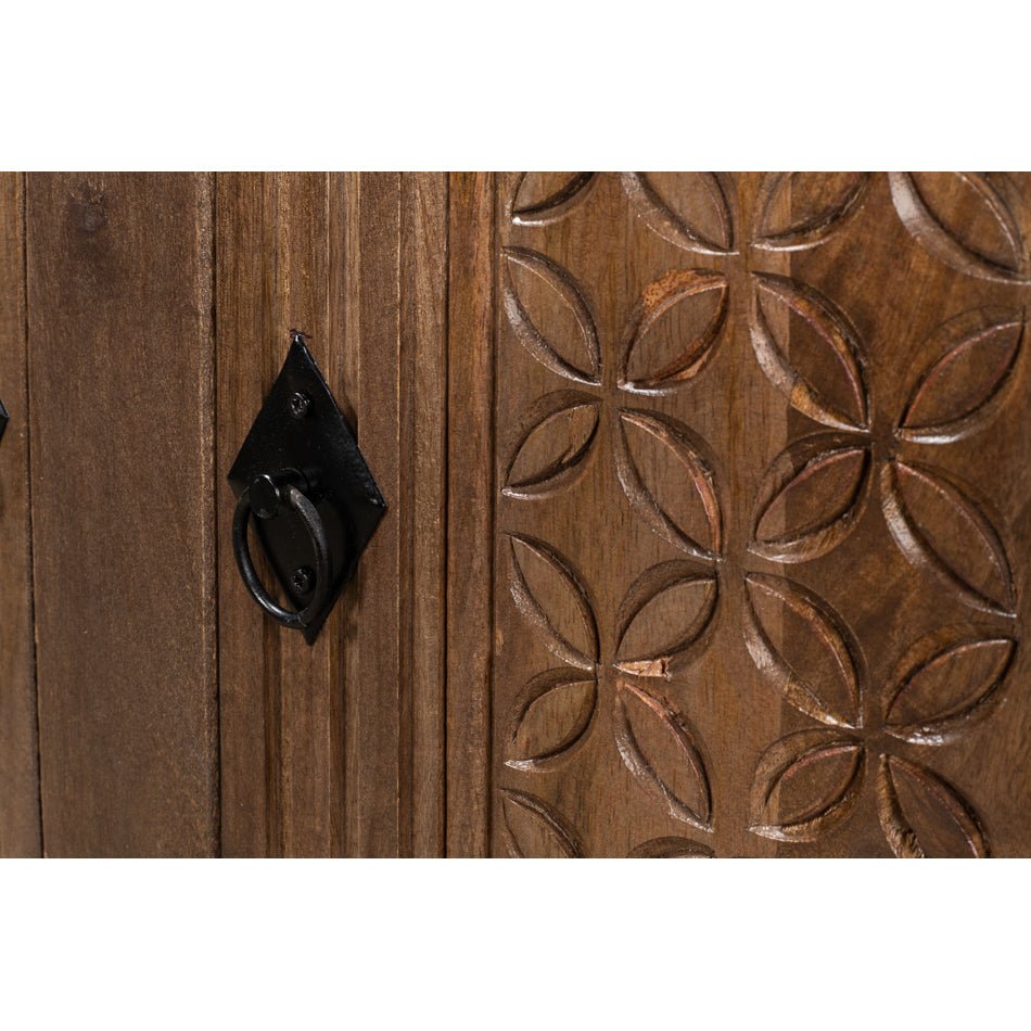 Large Rustic Sideboard Buffet - English Georgian America