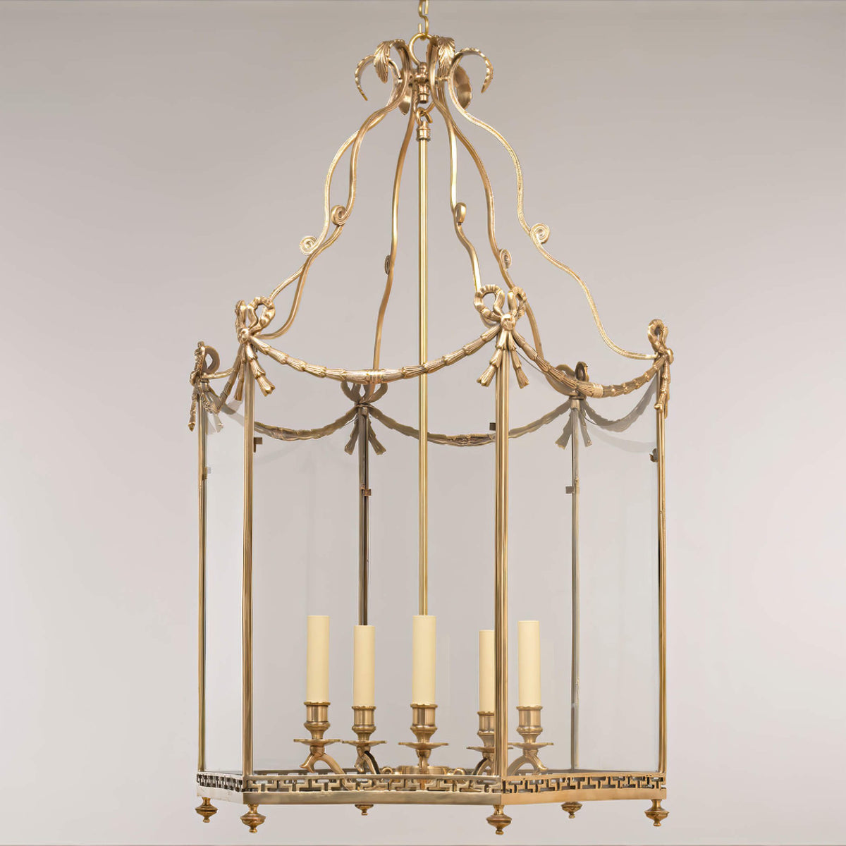 Large Swedish Neo Classic Lantern - English Georgian America