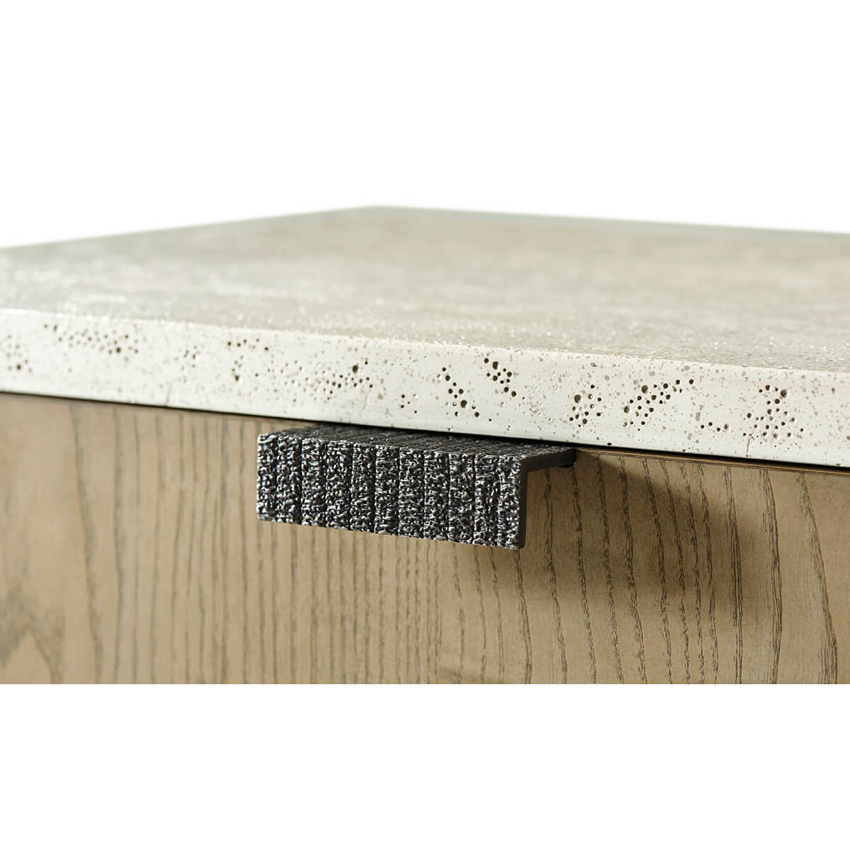 Light Ash Modern Nightstand - English Georgian America