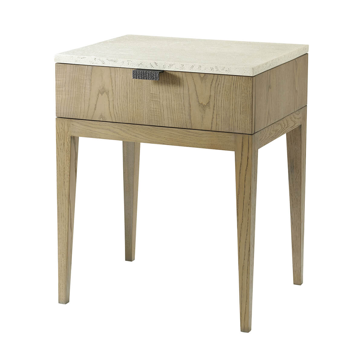 Light Ash Modern Nightstand - English Georgian America