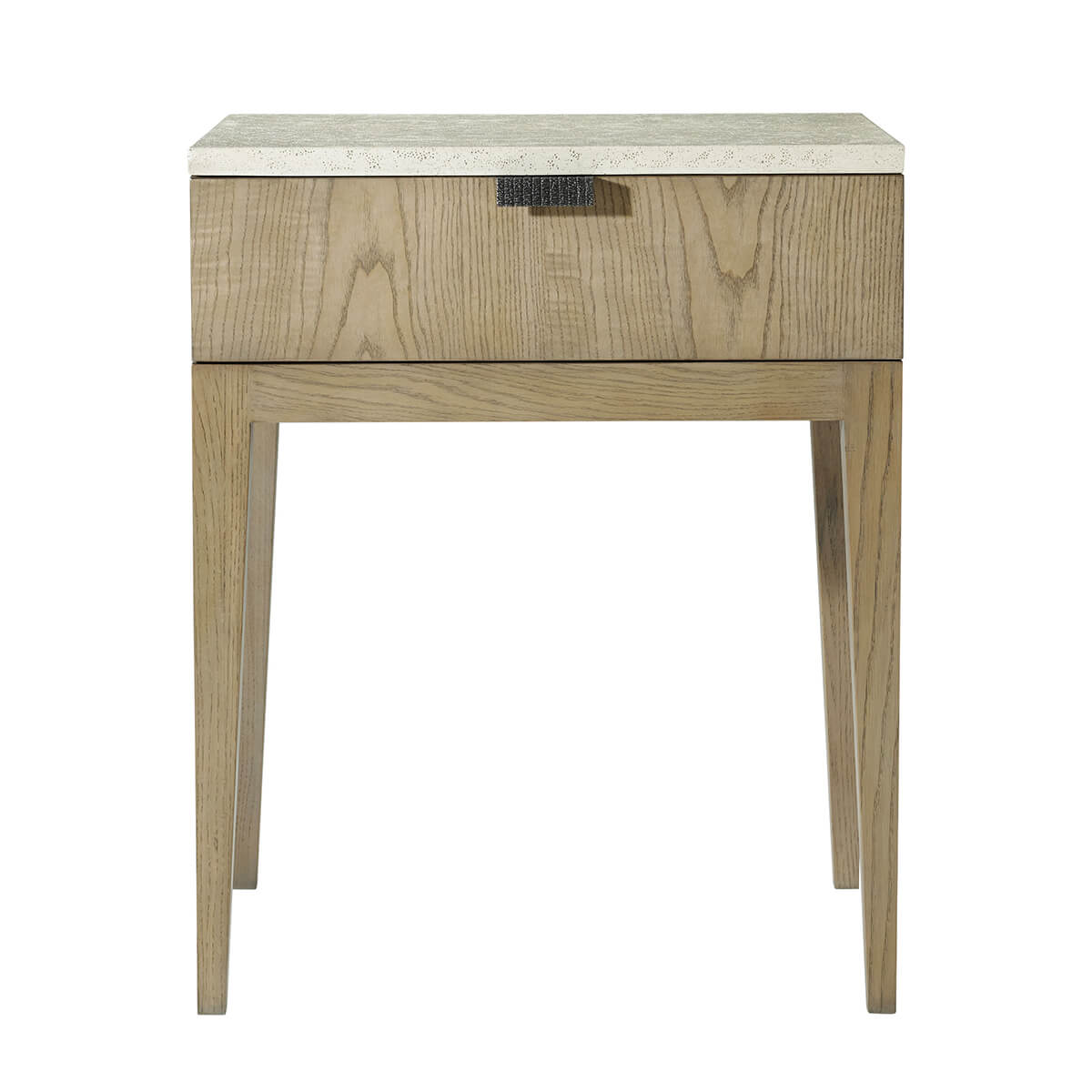 Light Ash Modern Nightstand - English Georgian America