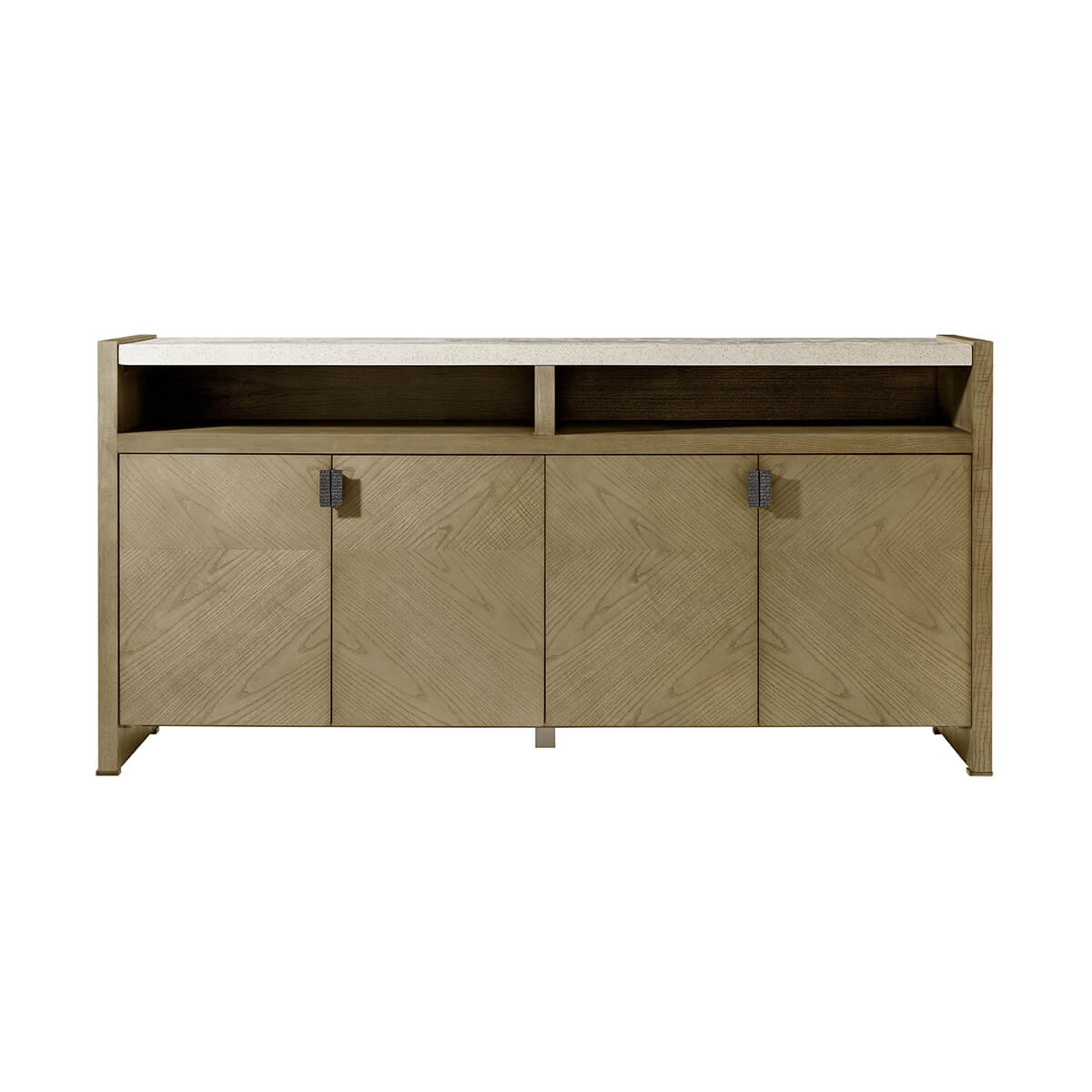 Light Ash Modern Sideboard - English Georgian America