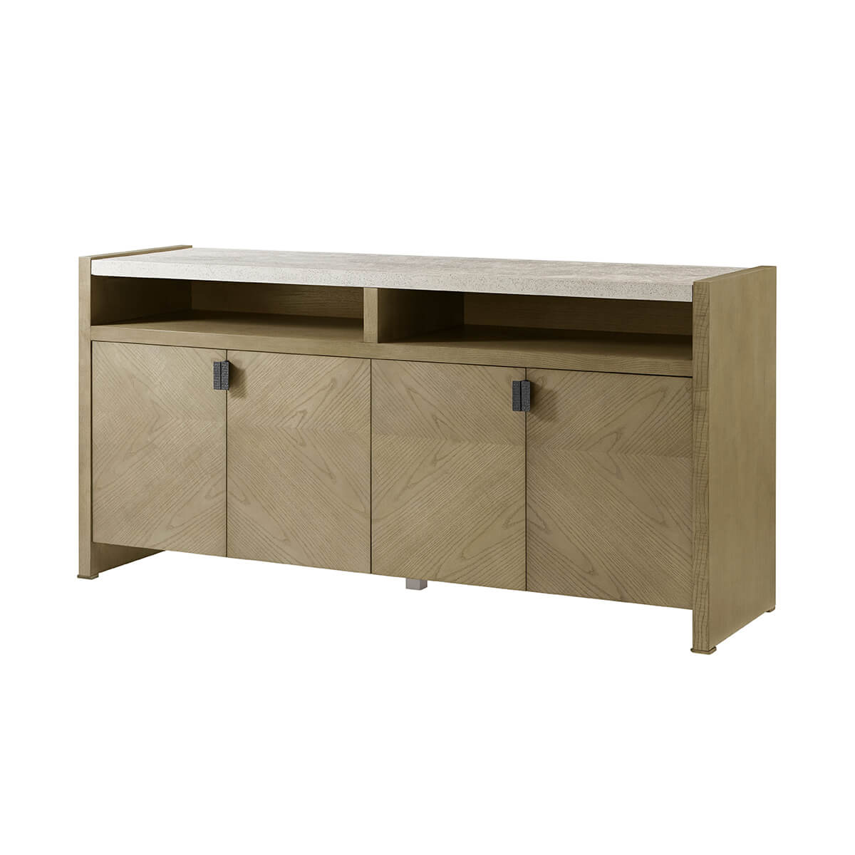 Light Ash Modern Sideboard - English Georgian America