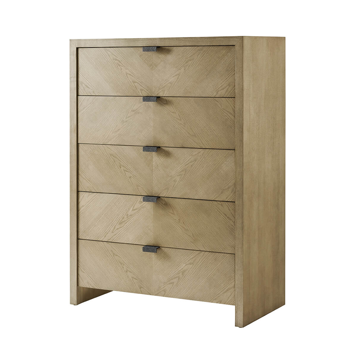 Light Ash Tall Chest - English Georgian America