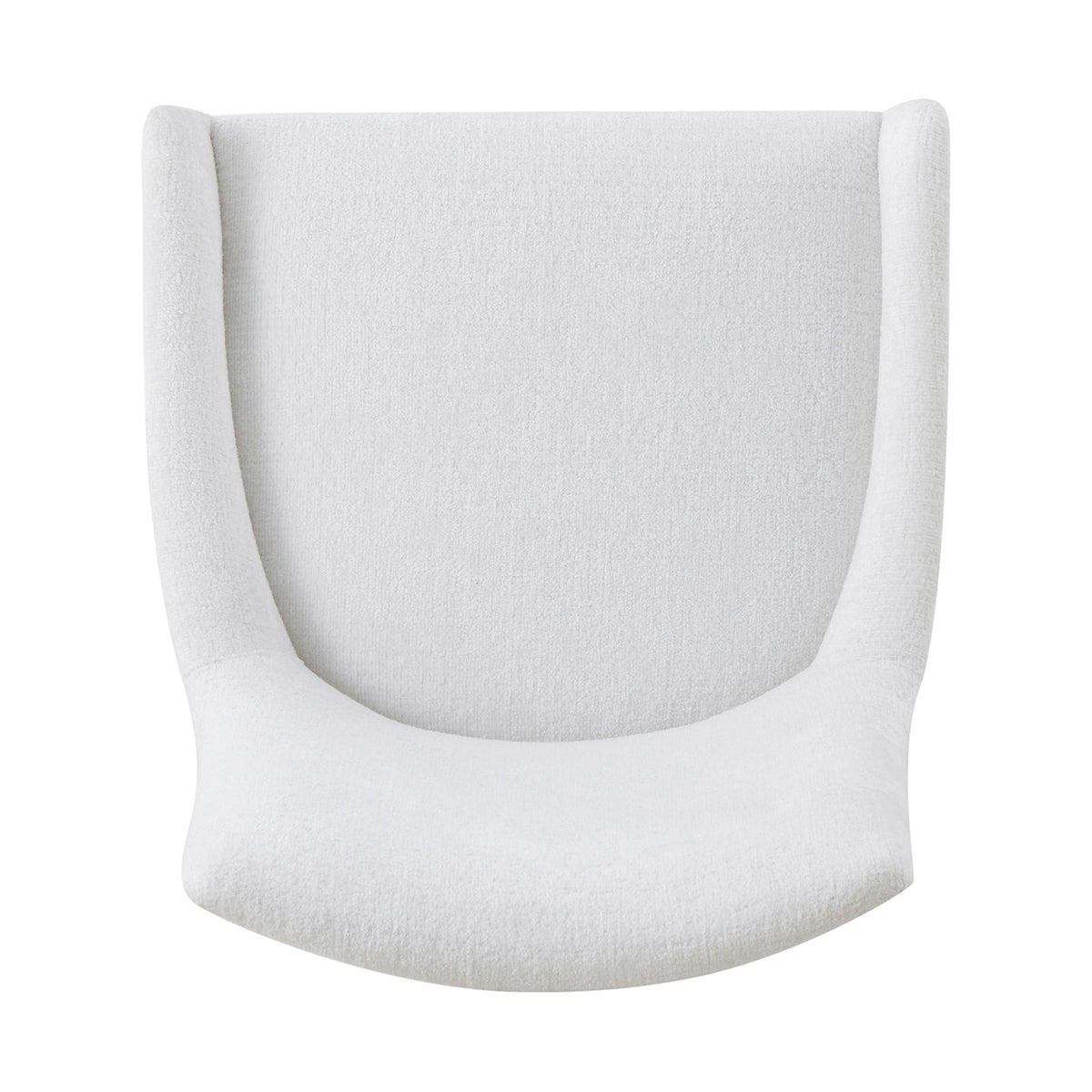 Light Hollywood Regency Upholstered Dining Chair - English Georgian America