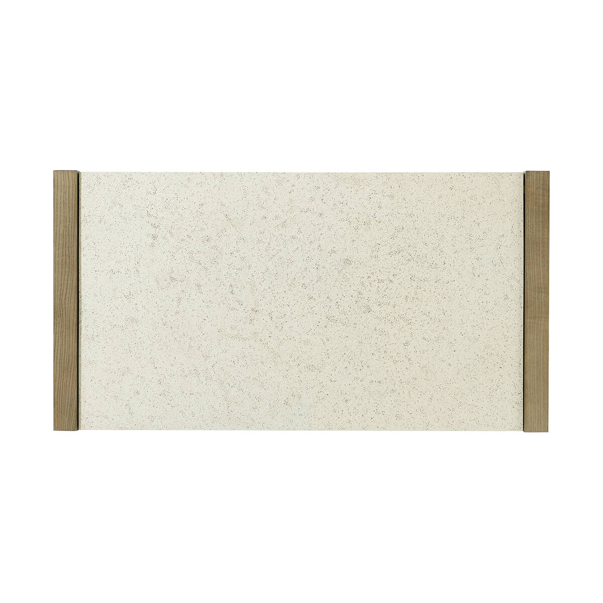 Light Modern Two Drawer Nightstand - English Georgian America