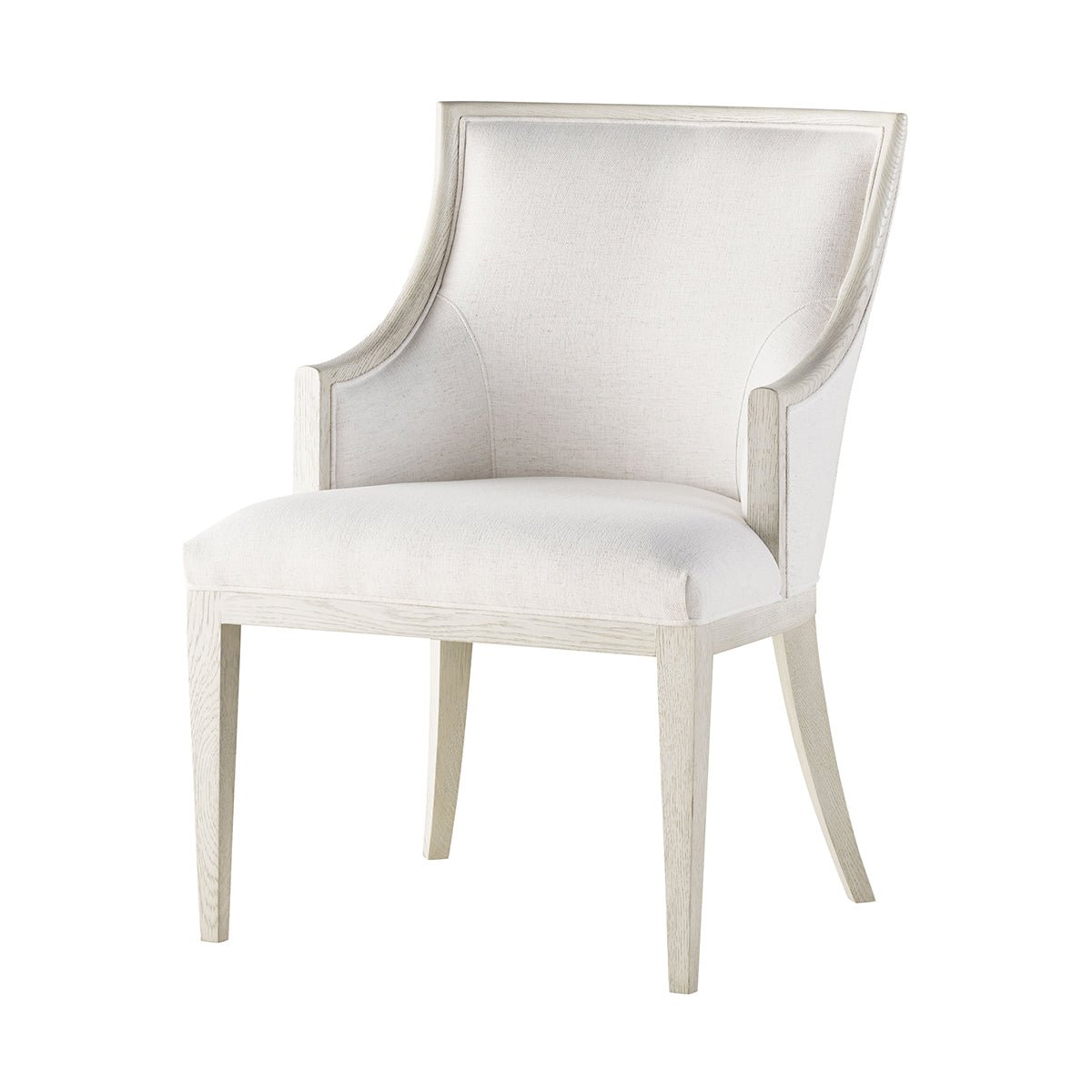 Light Oak Classic Dining Armchair - English Georgian America