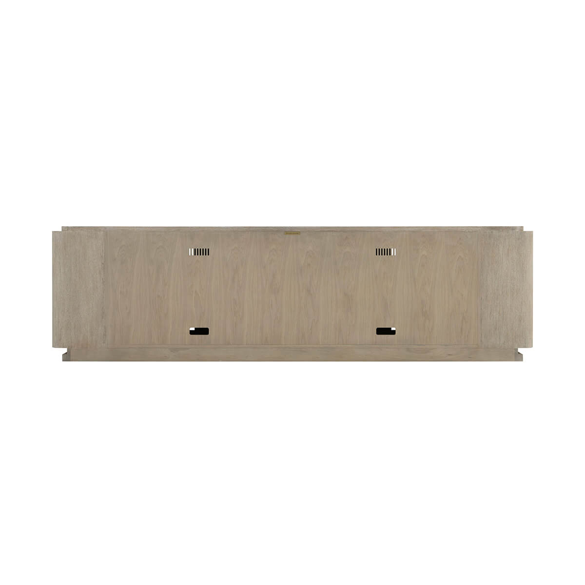 Light Oak Long Modern Media Console - English Georgian America
