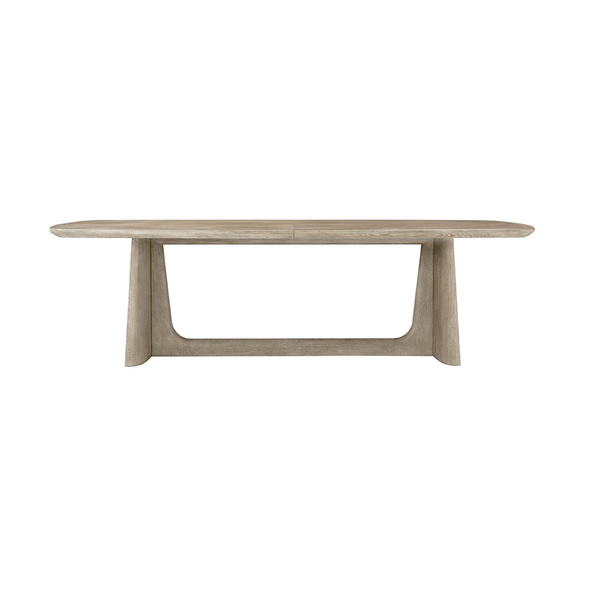 Light Oak Mid-Century Dining Table - English Georgian America