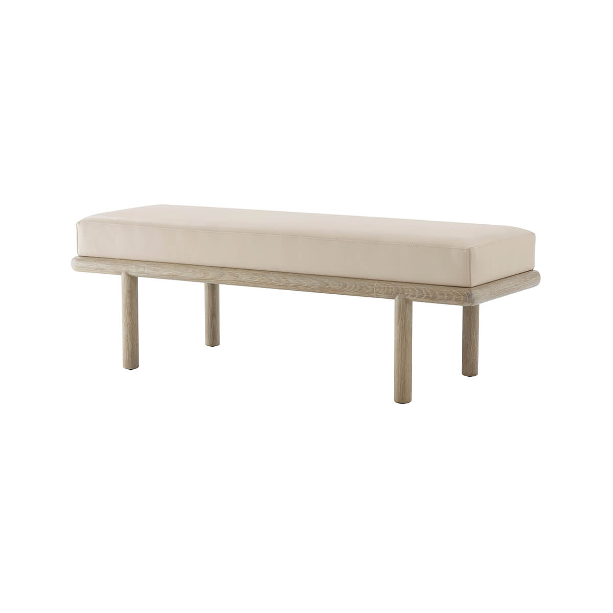 Light Oak Modern Bench - English Georgian America