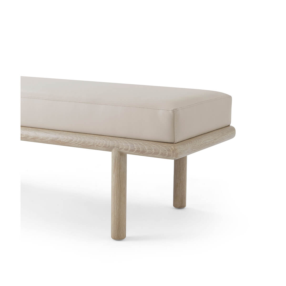Light Oak Modern Bench - English Georgian America