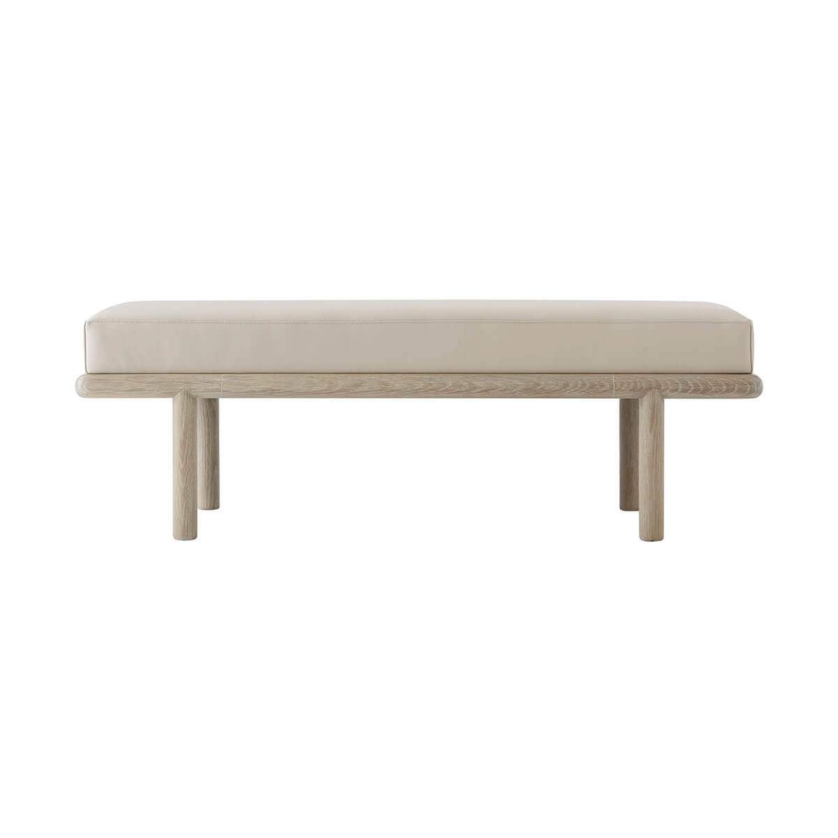 Light Oak Modern Bench - English Georgian America