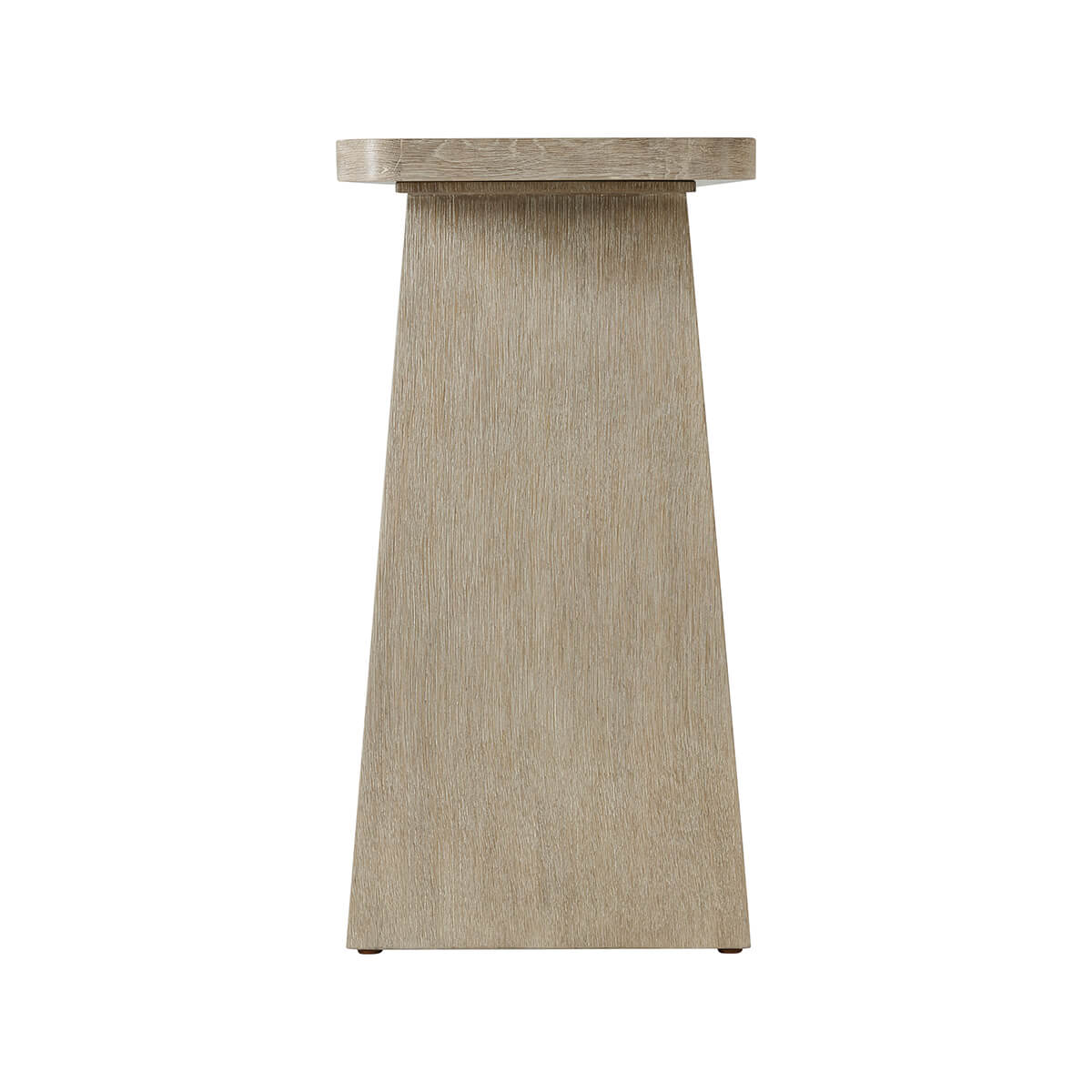 Light Oak Modern Console Table - English Georgian America