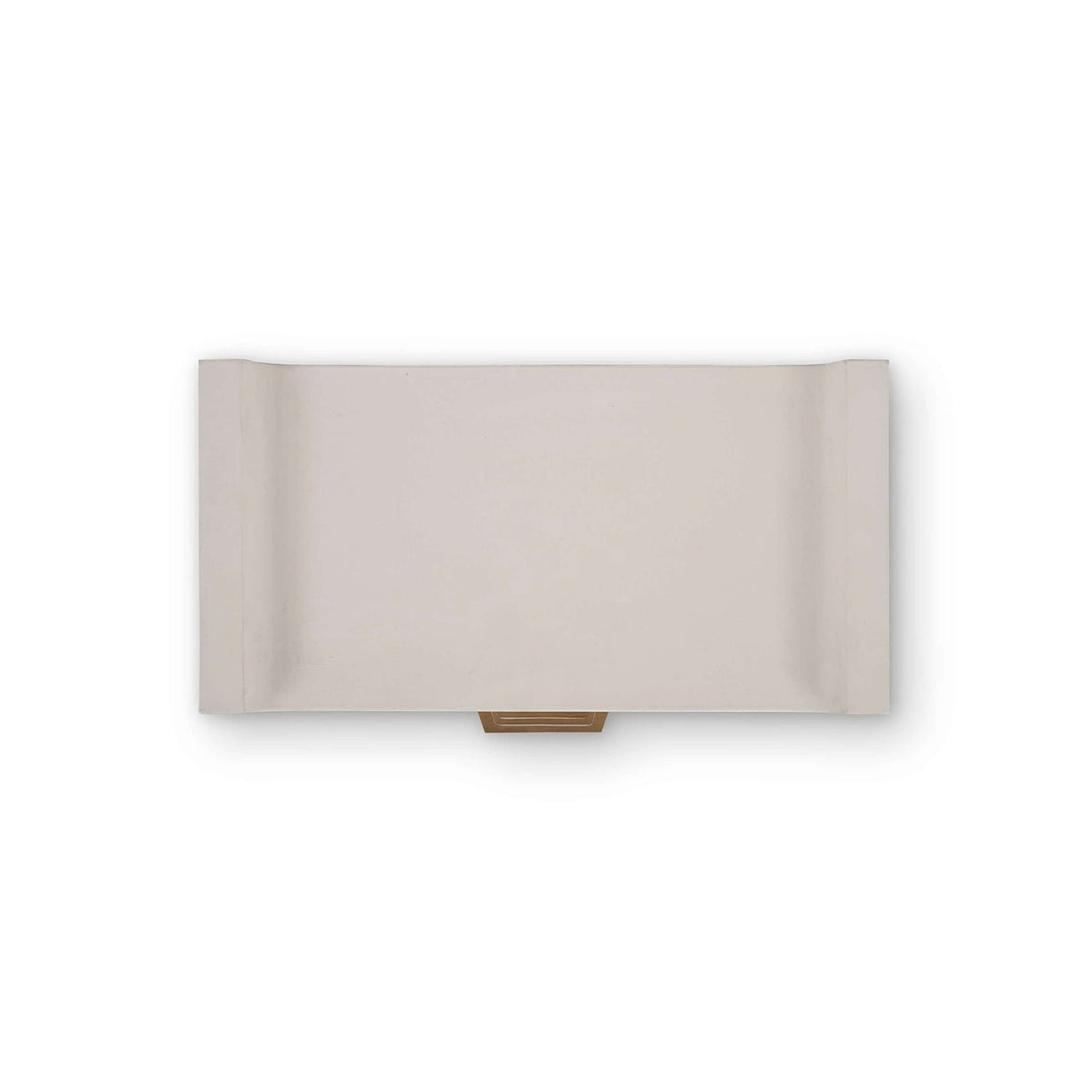 Linen Wrapped Modern Scandinavian Nightstand - English Georgian America