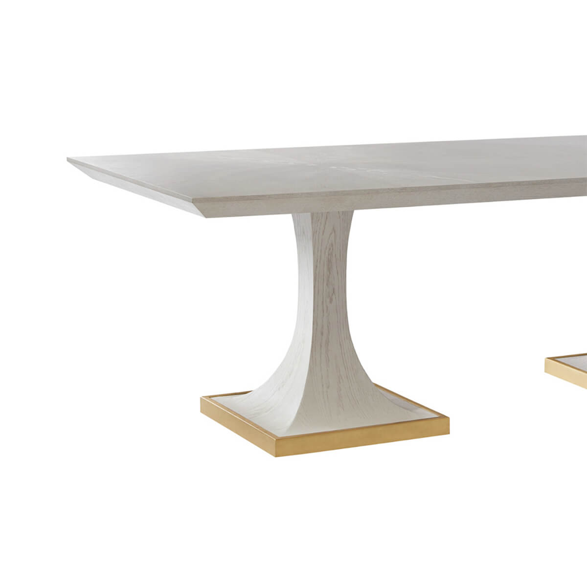 Long Art Deco Dining Table - English Georgian America