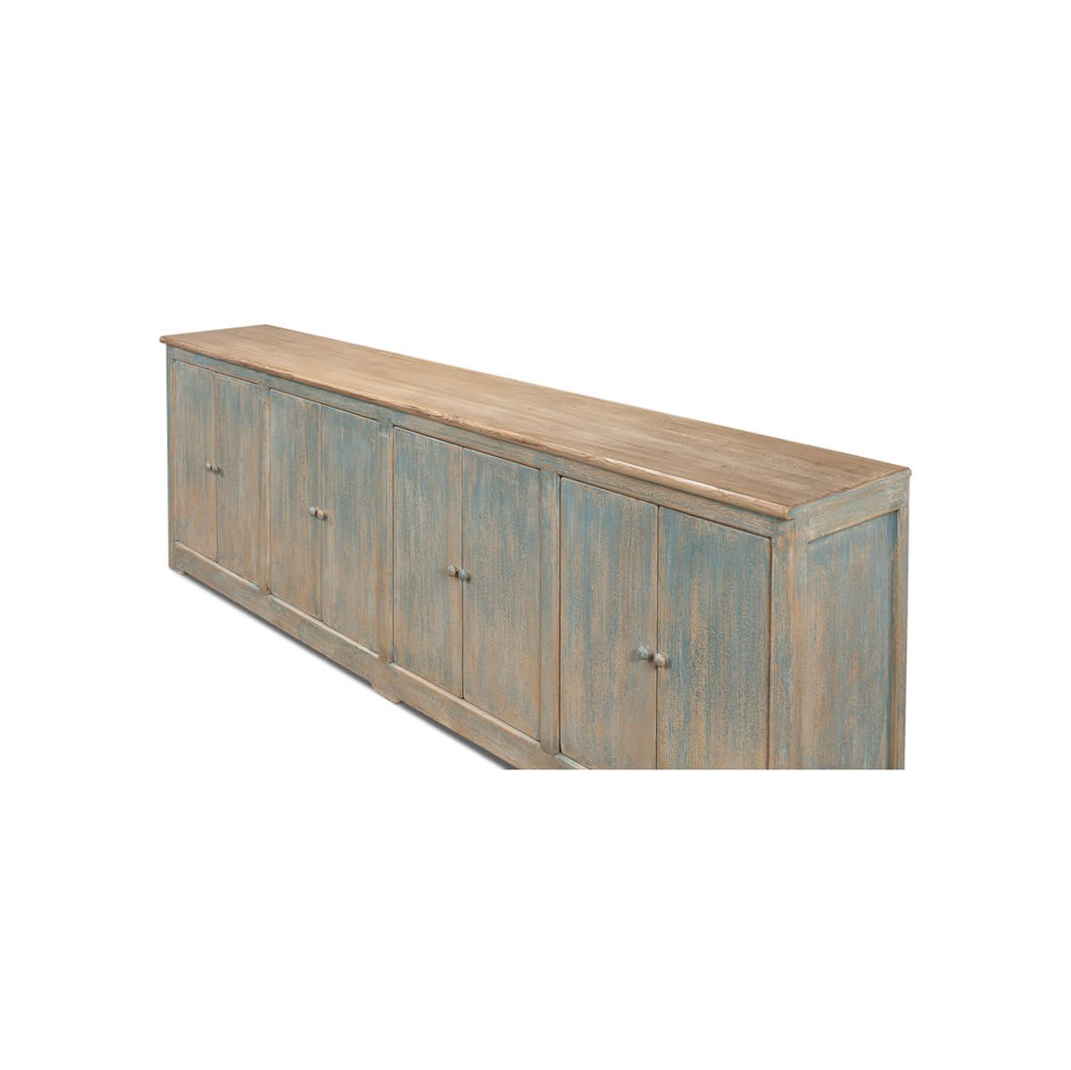 Long Bluewash Country Buffet - English Georgian America