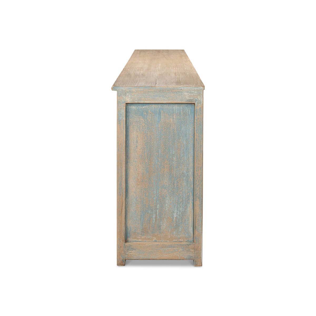 Long Bluewash Country Buffet - English Georgian America