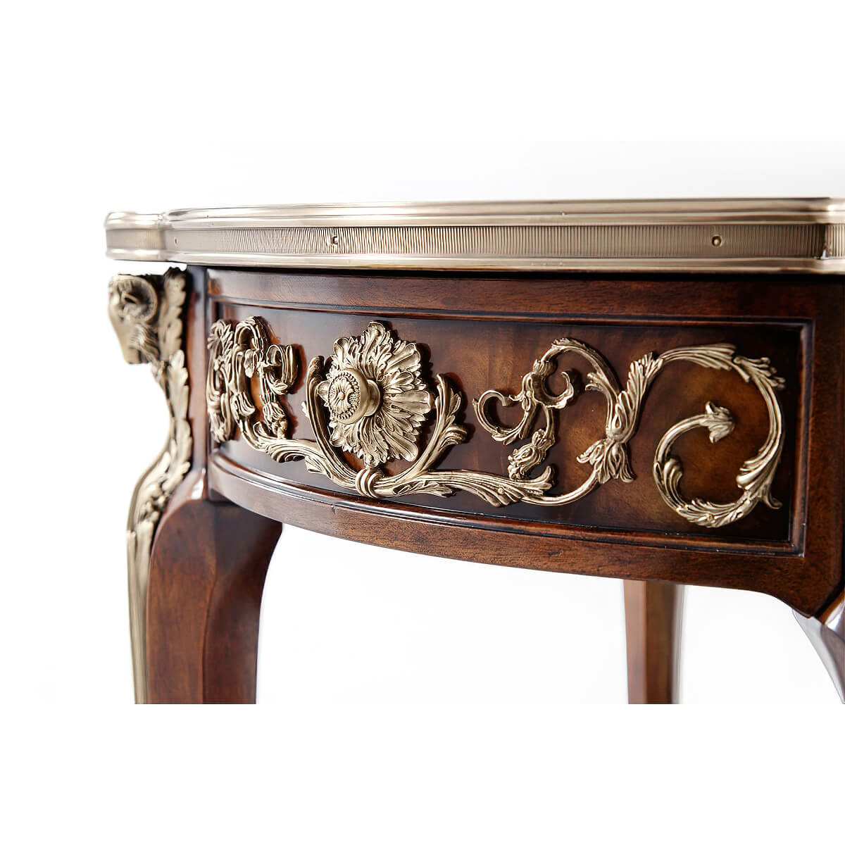 Louis XV Mahogany Lamp Table - English Georgian America