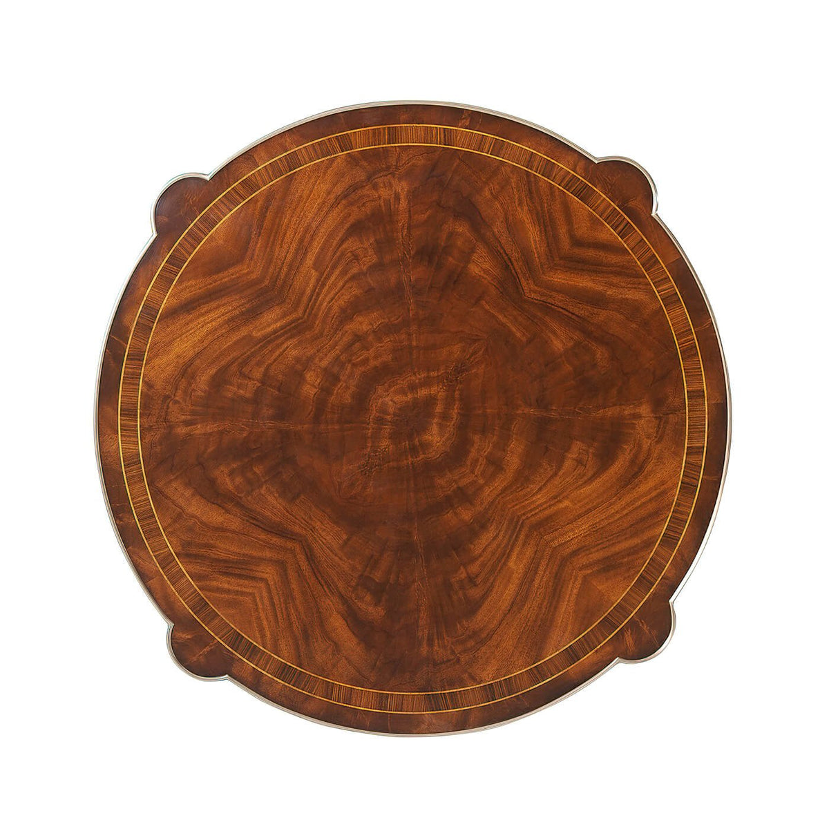 Louis XV Style Round Cocktail Table - English Georgian America