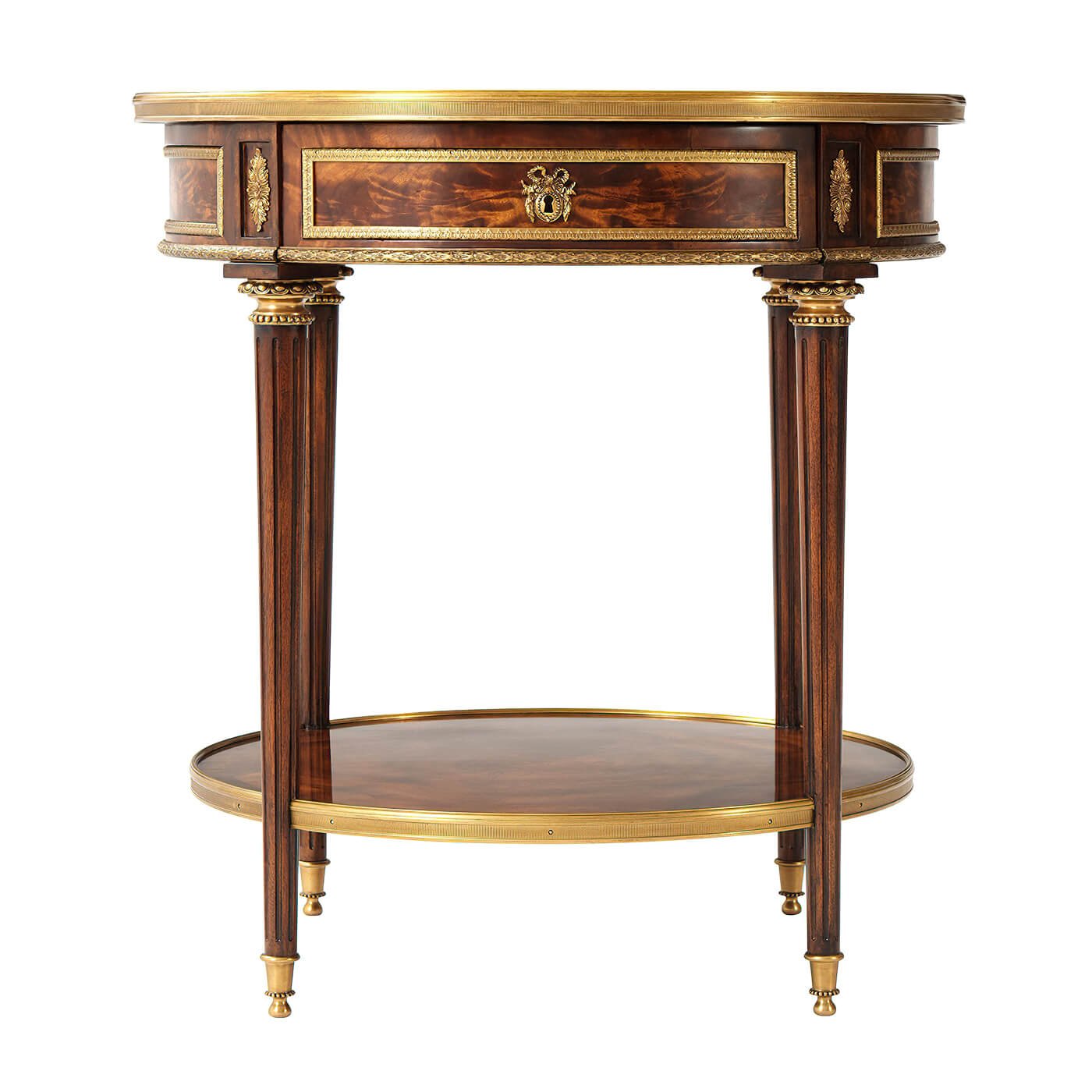Louis XVI Bouillotte Lamp Table - English Georgian America