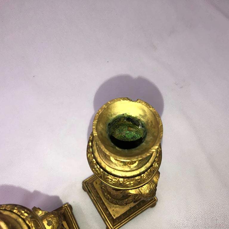 Louis XVI Bronze Cassollettes - English Georgian America