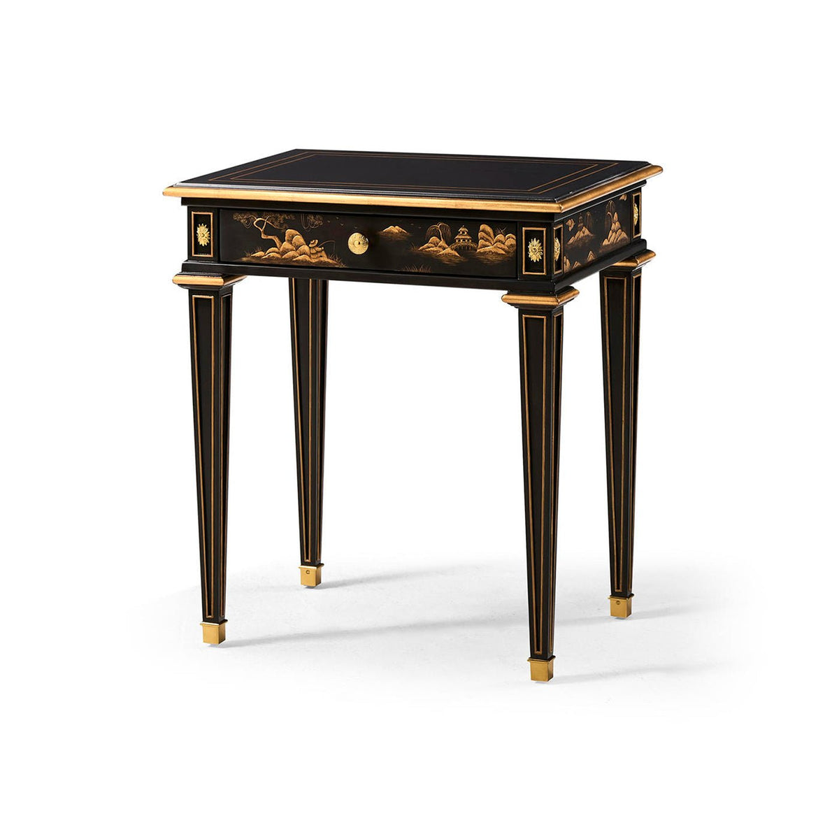 Louis XVI Chinoiserie End Table - English Georgian America