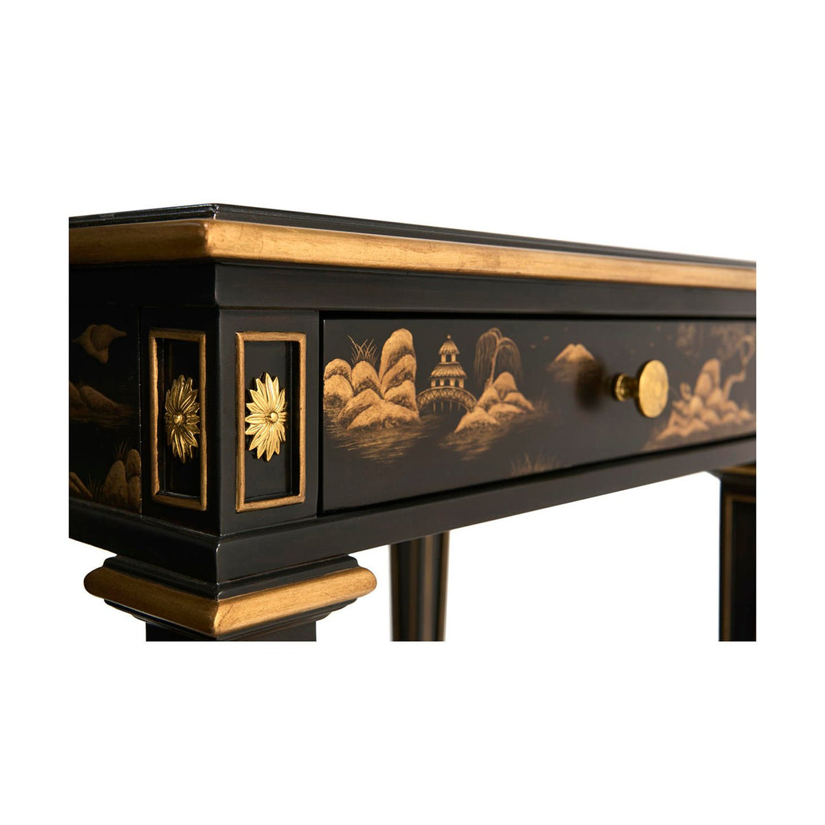 Louis XVI Chinoiserie End Table - English Georgian America