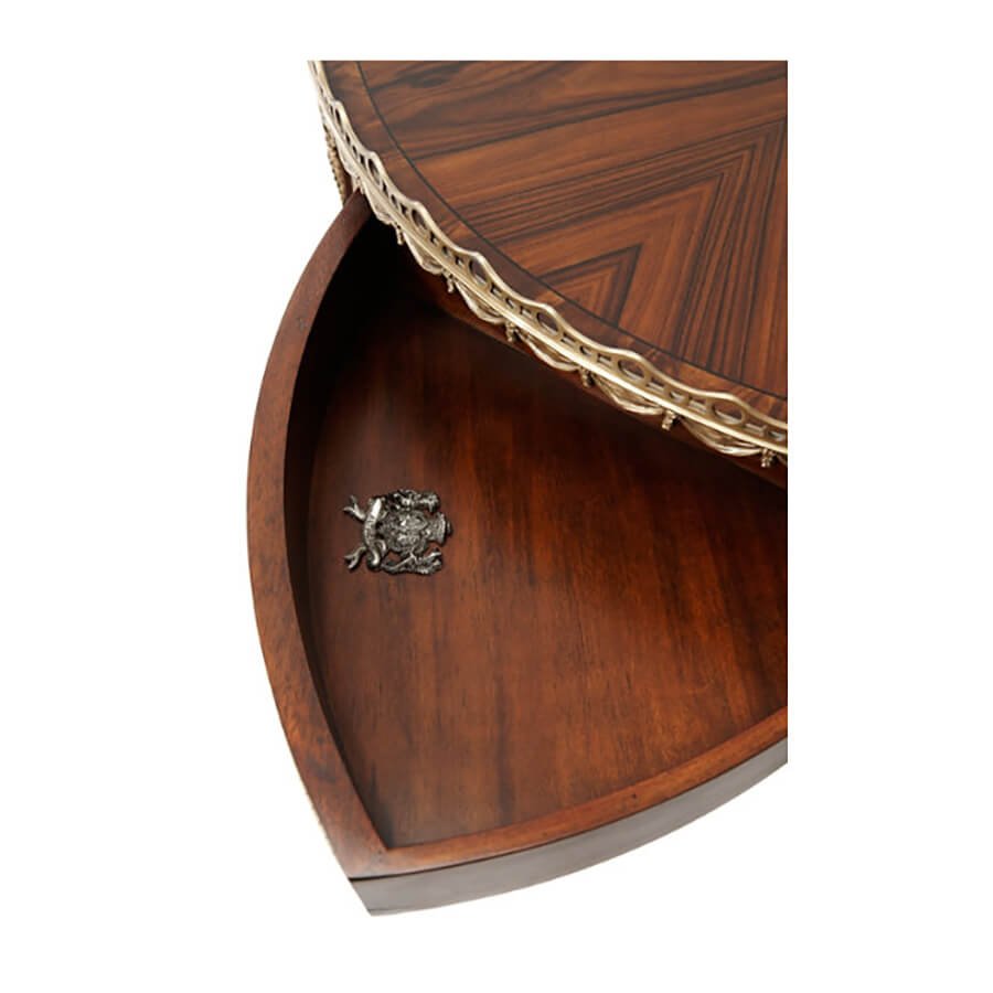 Louis XVI Mahogany Center Table - English Georgian America