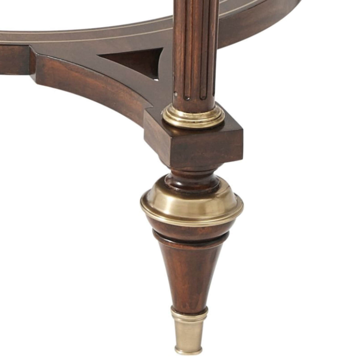 Louis XVI Mahogany Center Table - English Georgian America