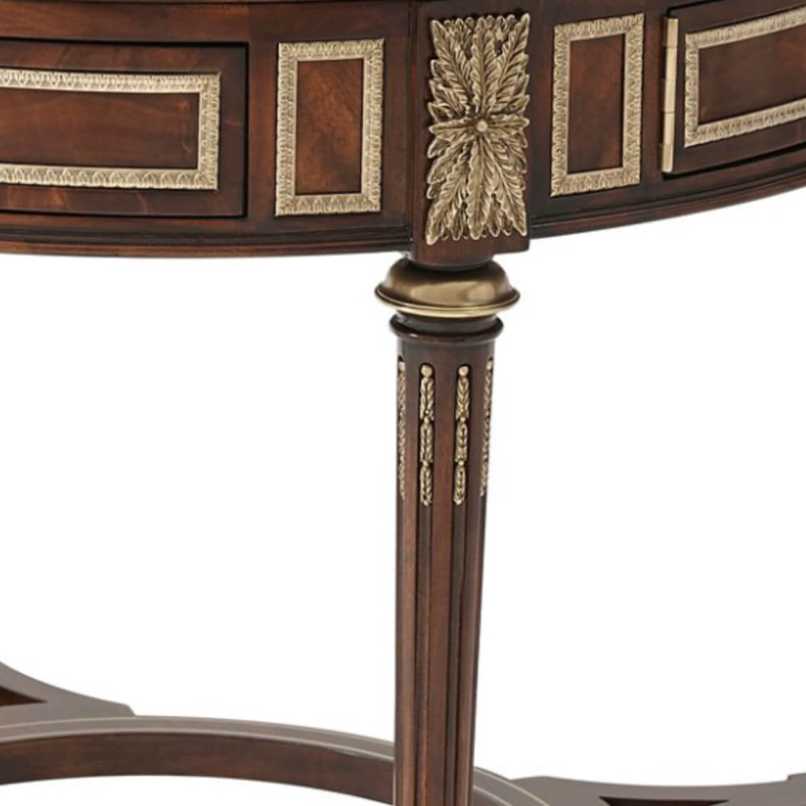 Louis XVI Mahogany Center Table - English Georgian America