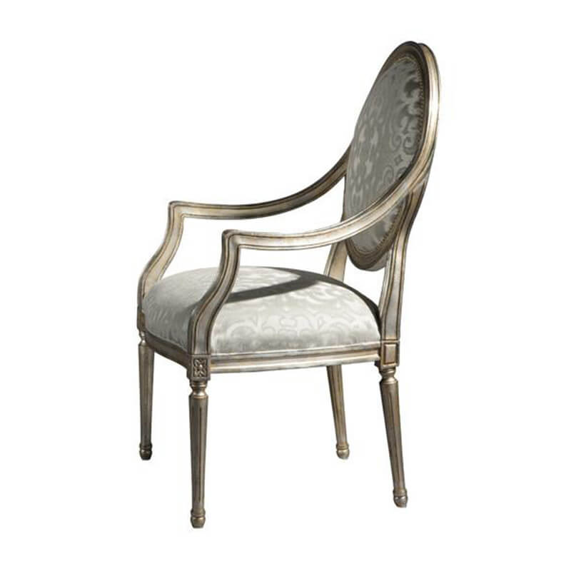 Louis XVI Oval Back Armchair - English Georgian America
