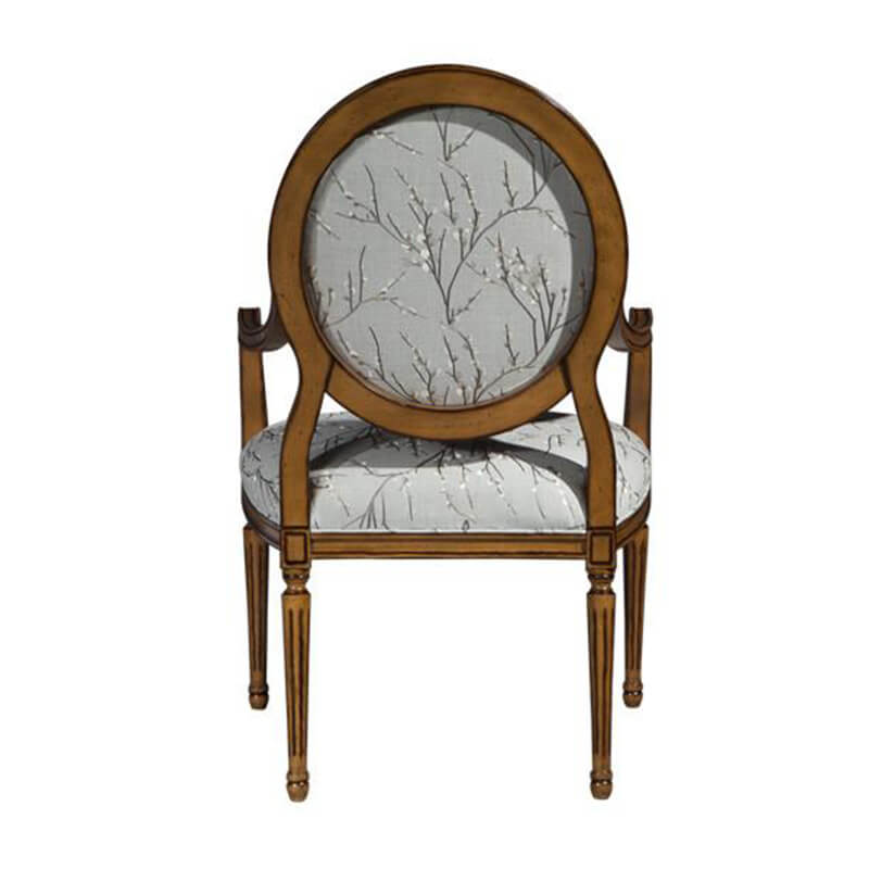 Louis XVI Oval Back Armchair - English Georgian America