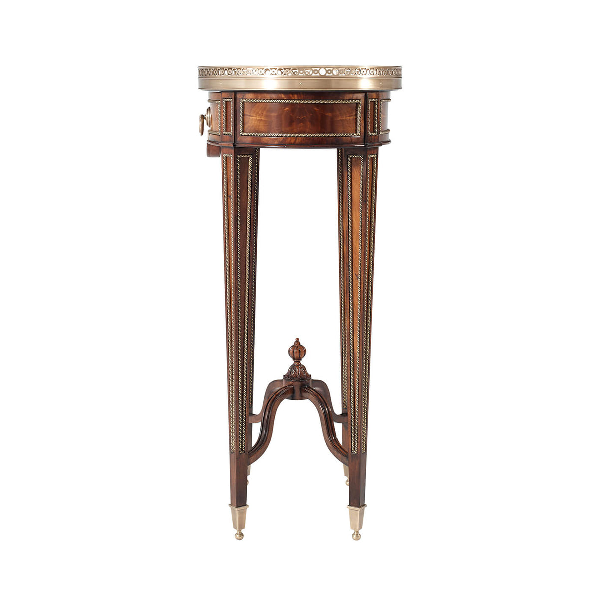 Louis XVI Oval End Table - English Georgian America