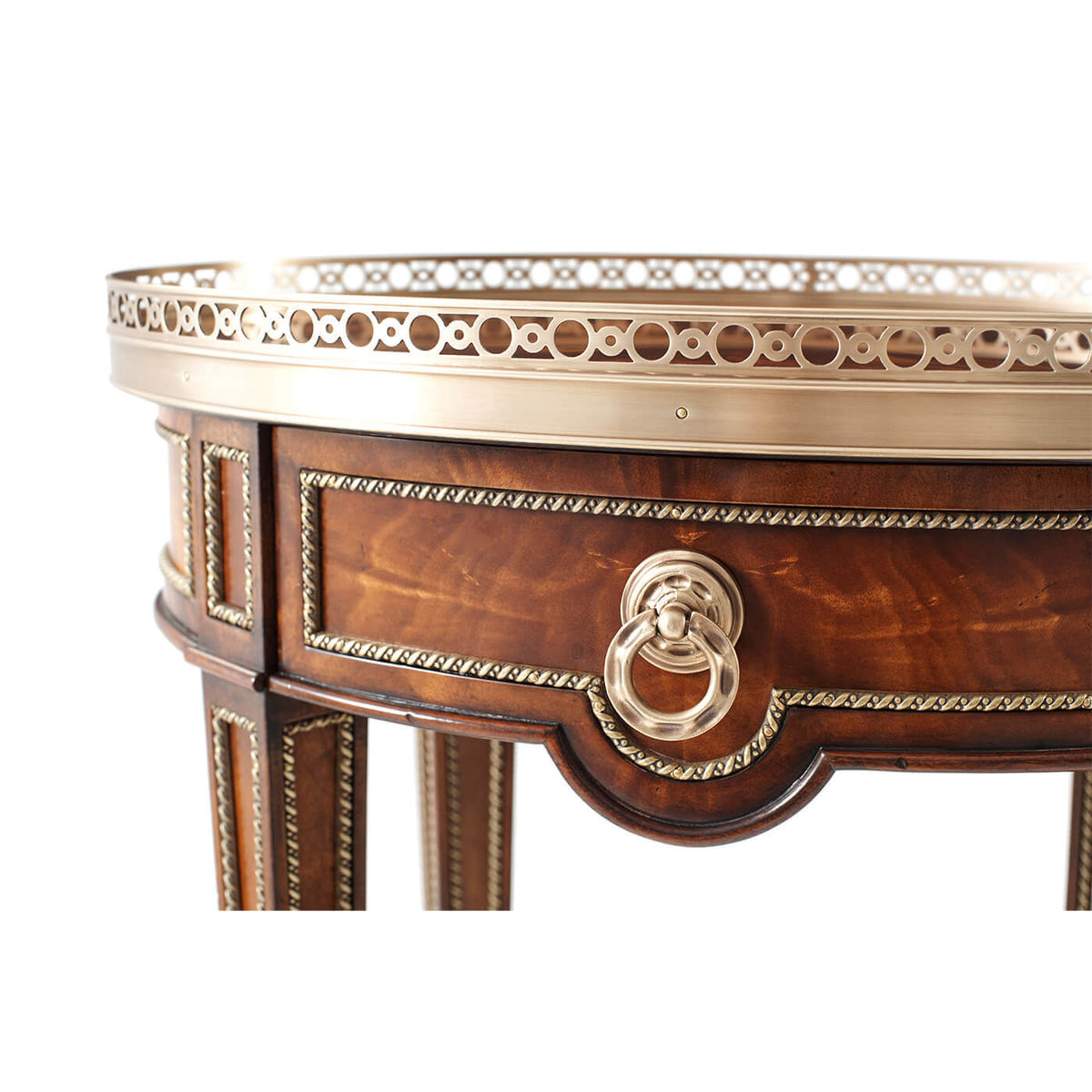 Louis XVI Oval End Table - English Georgian America