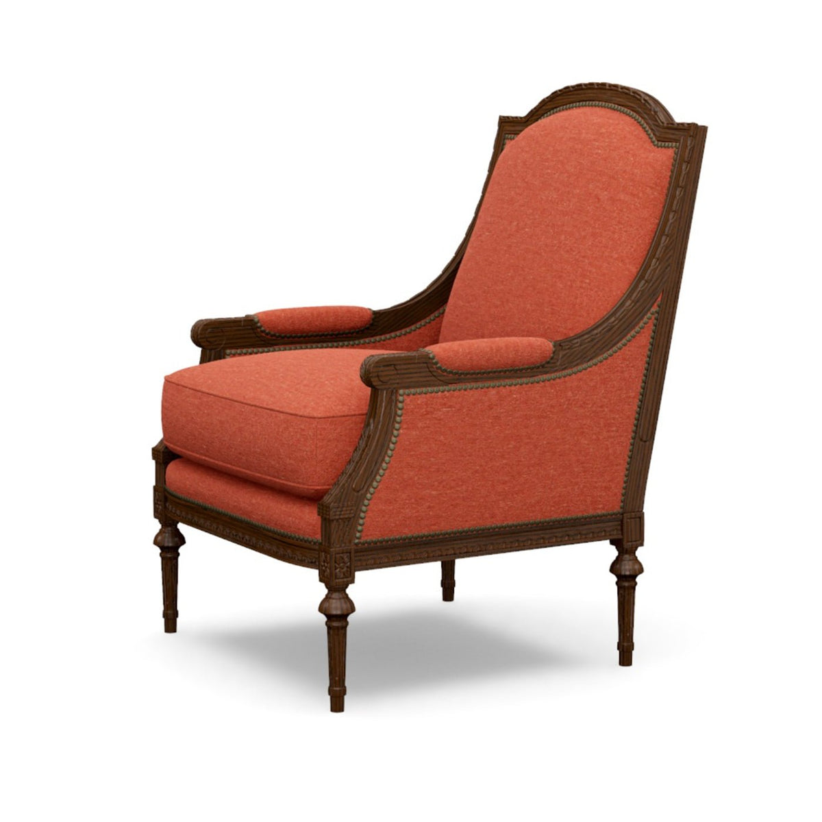 Louis XVI Style Bergere - English Georgian America