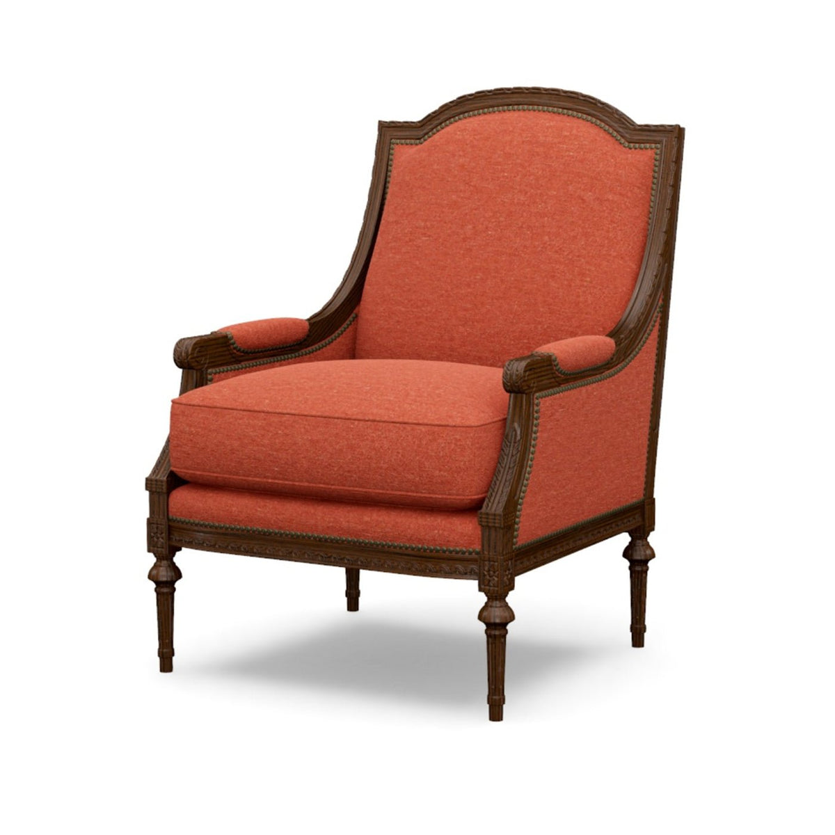 Louis XVI Style Bergere - English Georgian America