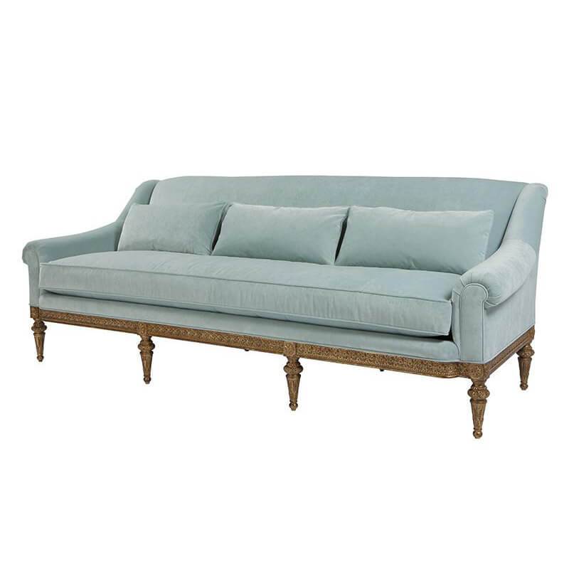 Louis XVI Style Fontenay Sofa - English Georgian America