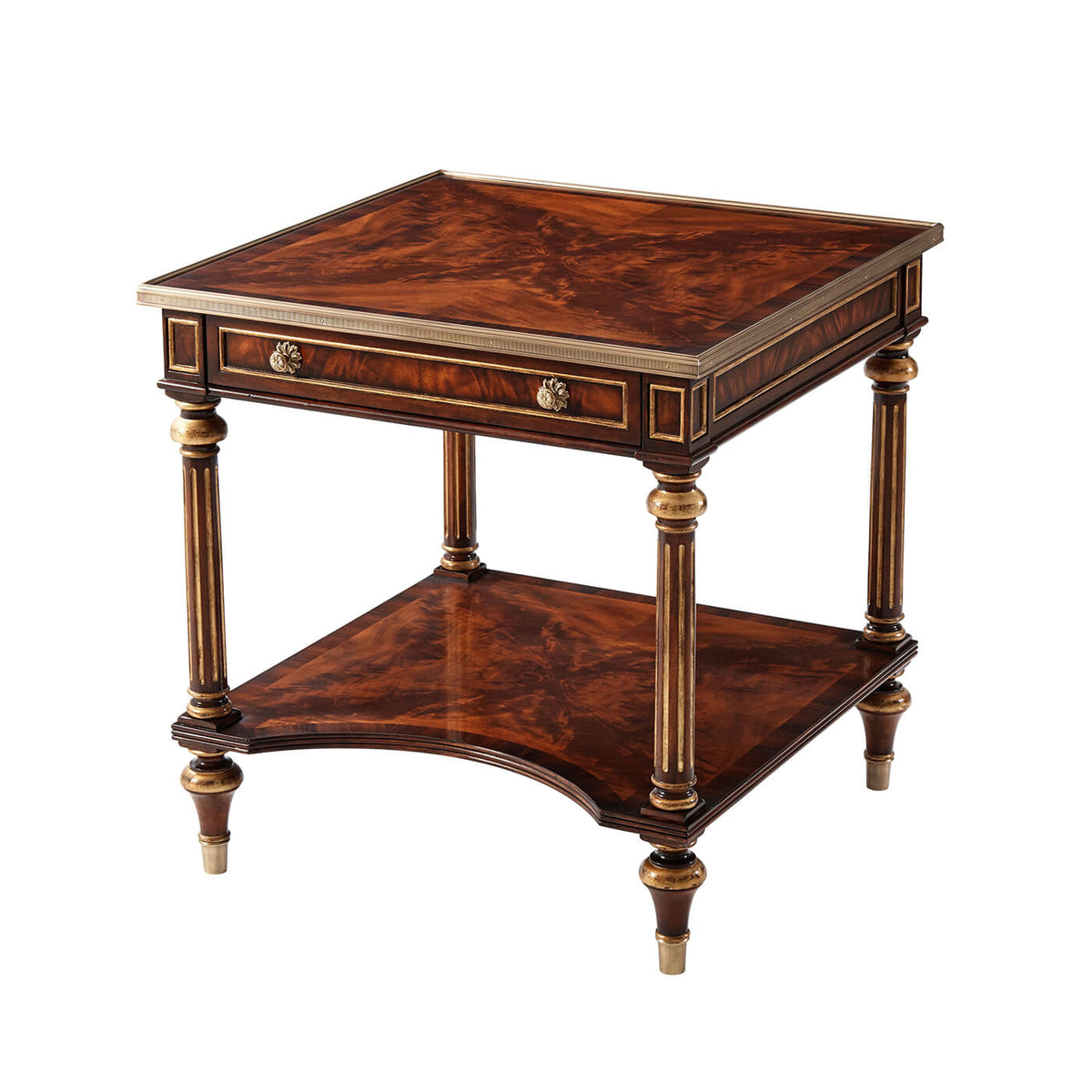 Louis XVI Style Lamp Table - English Georgian America