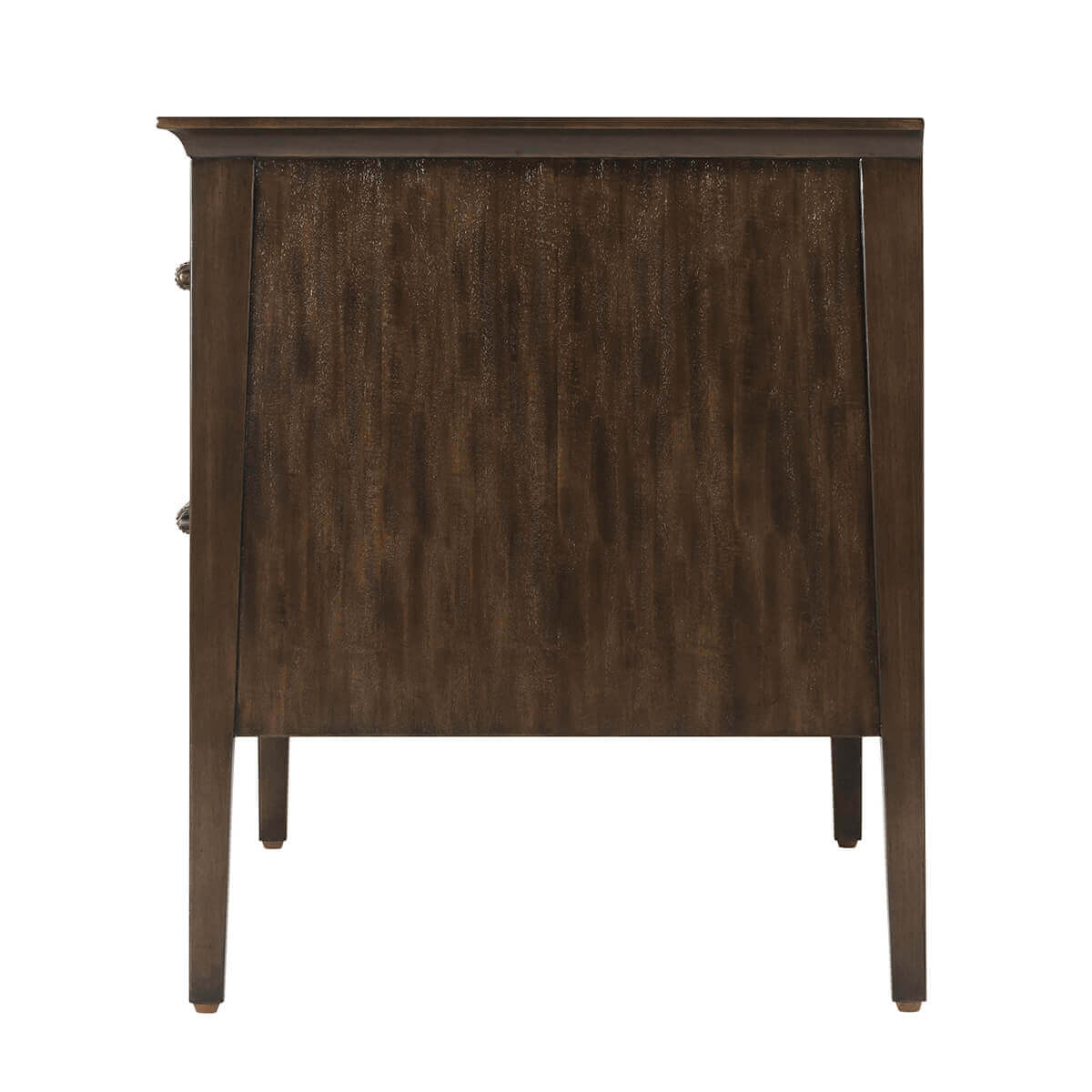 Low Mid Century Style Nightstand - English Georgian America