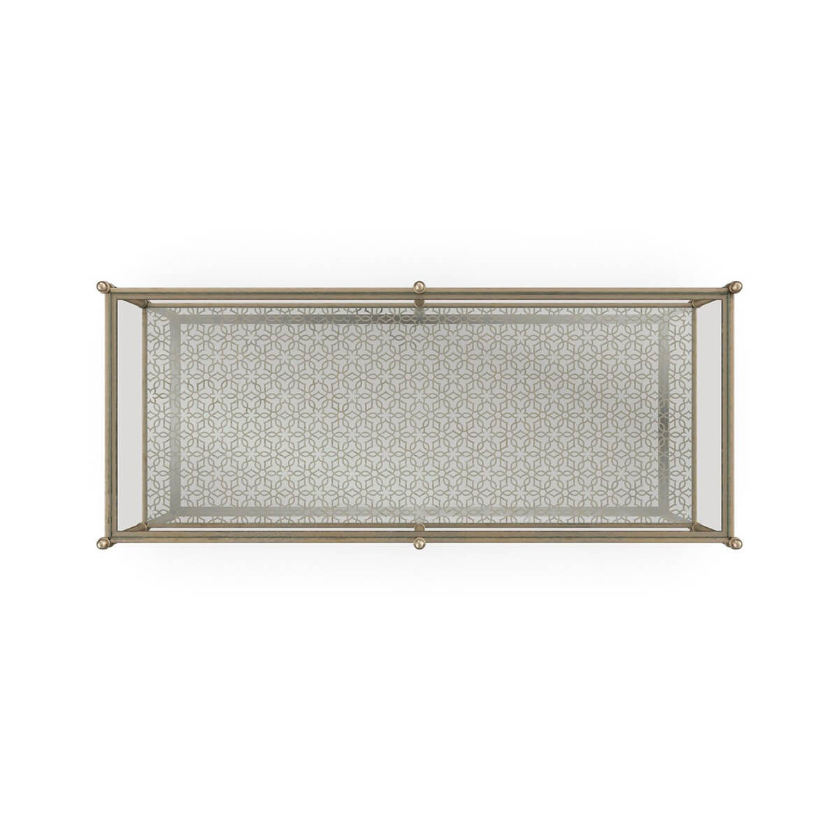 Luxury Modern Coffee Table - Gold - English Georgian America