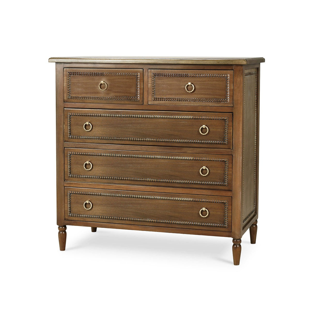 Mahogany Antique Chest of Drawers - English Georgian America