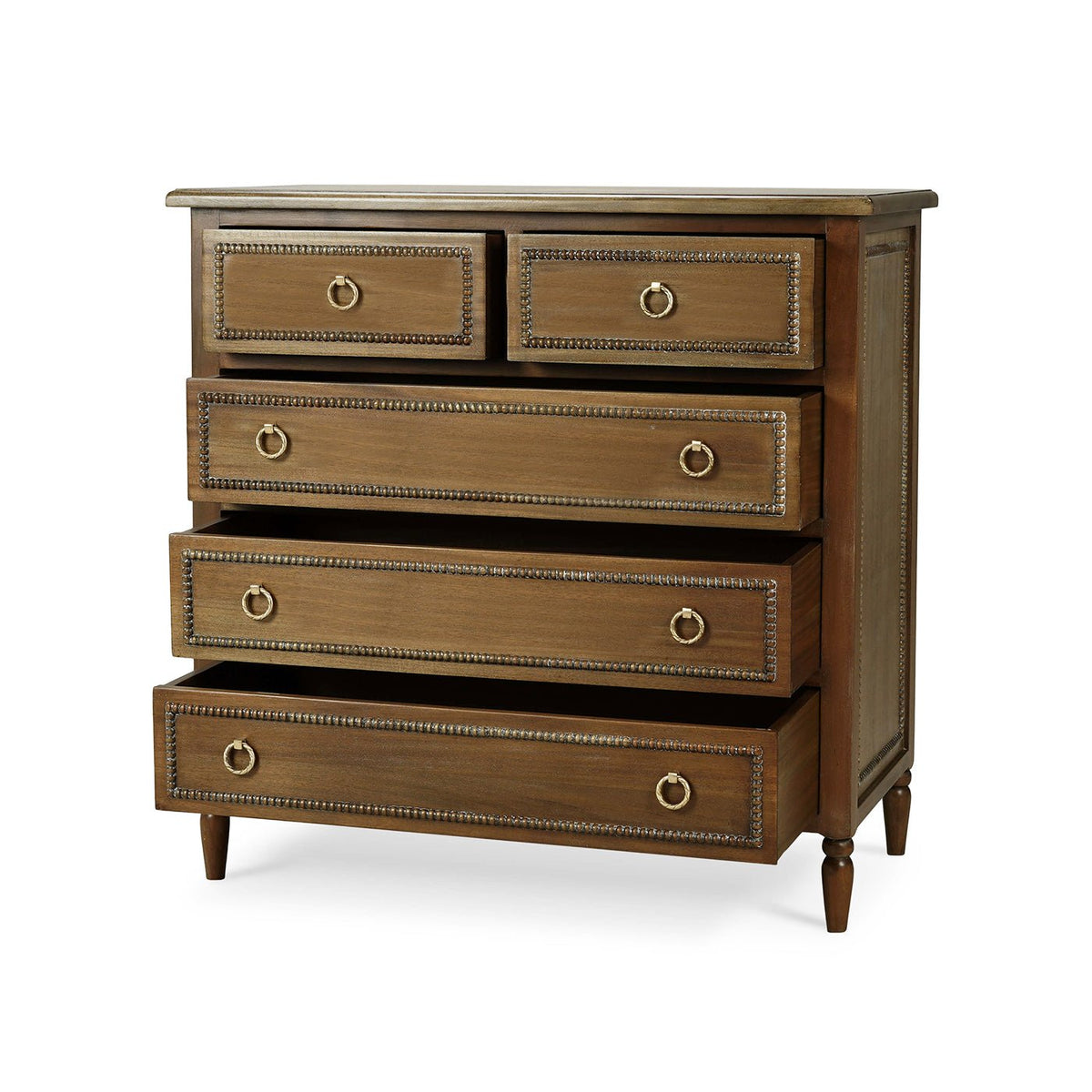 Mahogany Antique Chest of Drawers - English Georgian America
