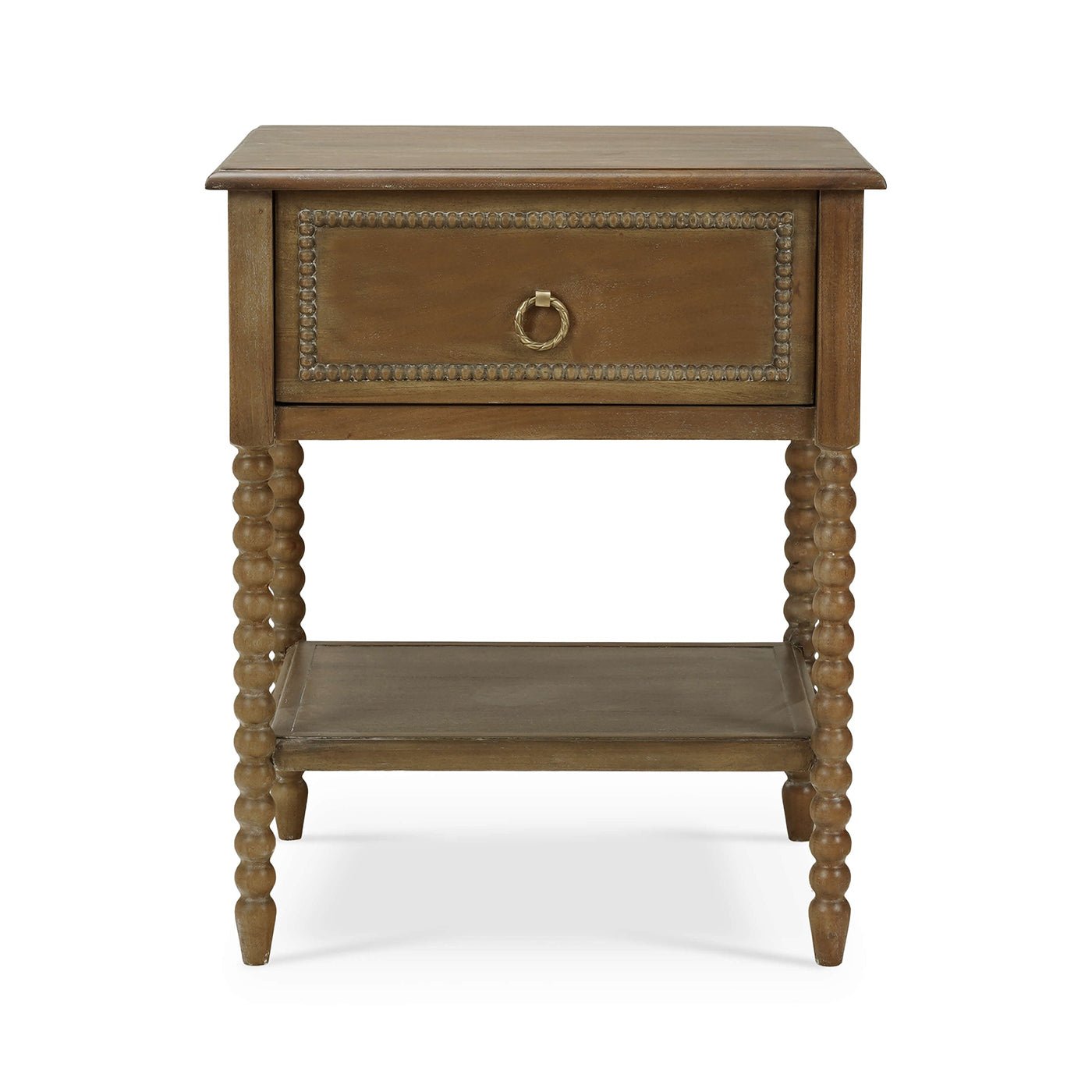 Mahogany Antique Nightstand - English Georgian America