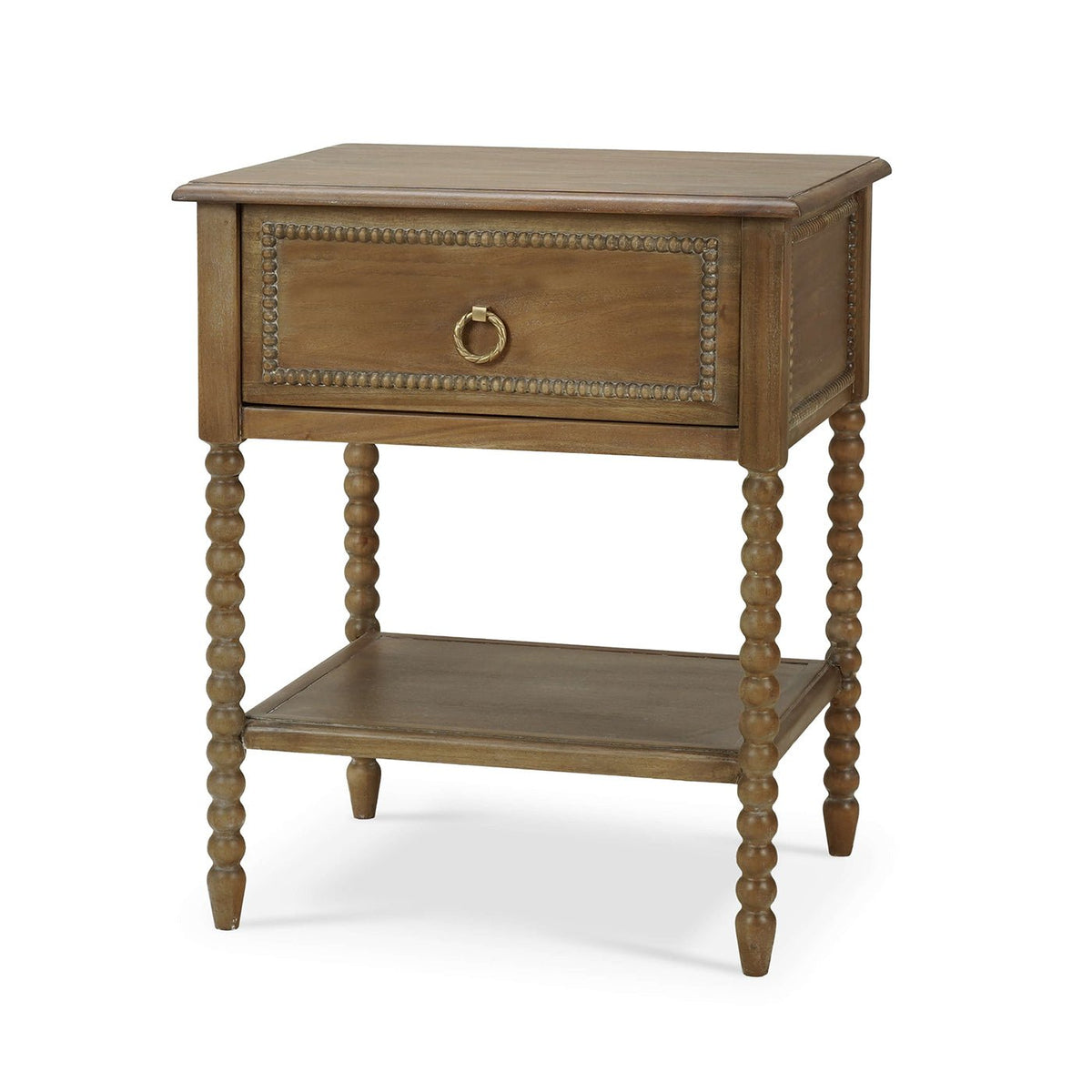Mahogany Antique Nightstand - English Georgian America