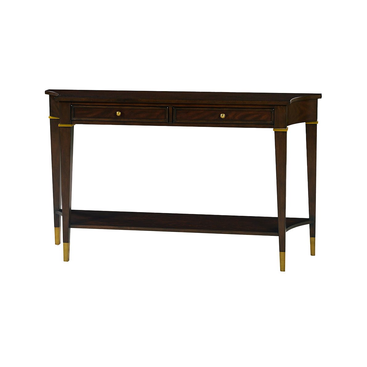 Mahogany Classic Console Table - English Georgian America